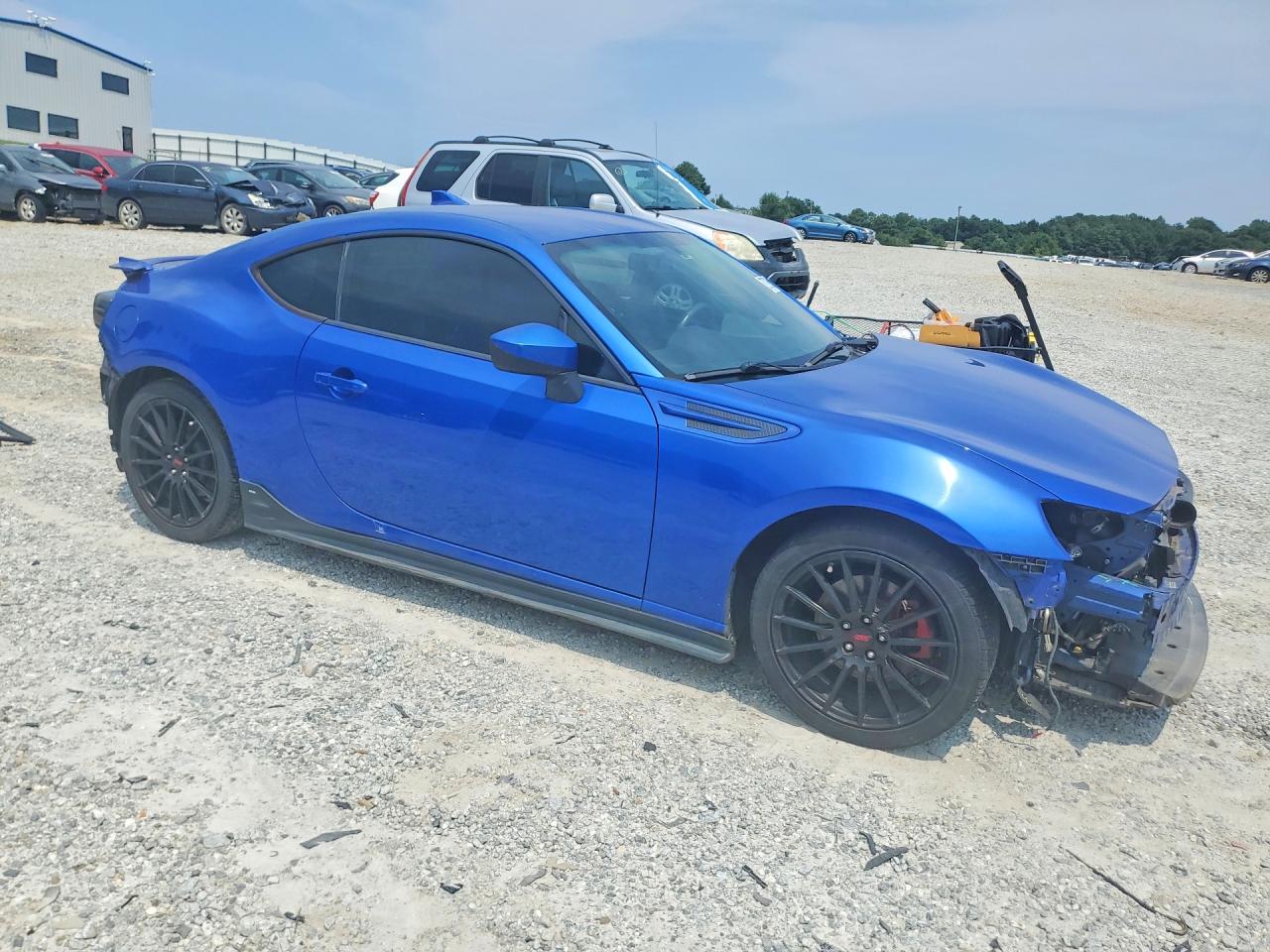 2015 Subaru Brz 2.0 Limited Blue vin: JF1ZCAC18F9600865