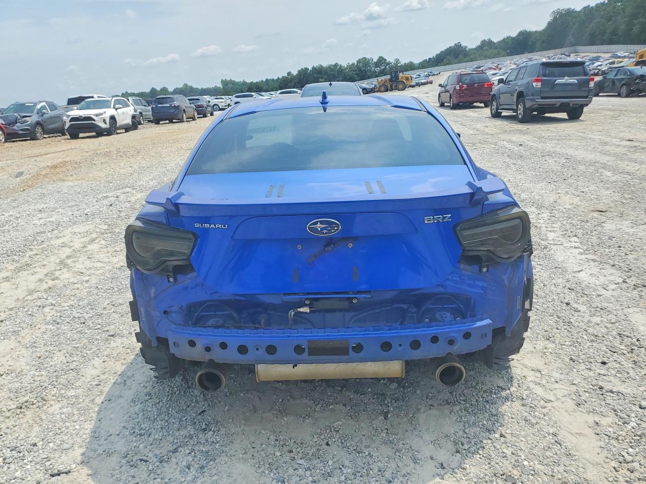 2015 Subaru Brz 2.0 Limited Blue vin: JF1ZCAC18F9600865
