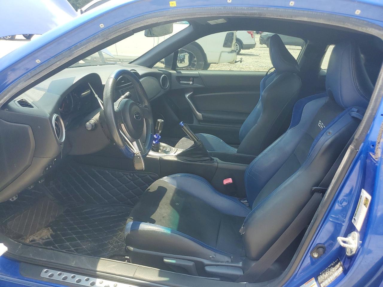2015 Subaru Brz 2.0 Limited Blue vin: JF1ZCAC18F9600865