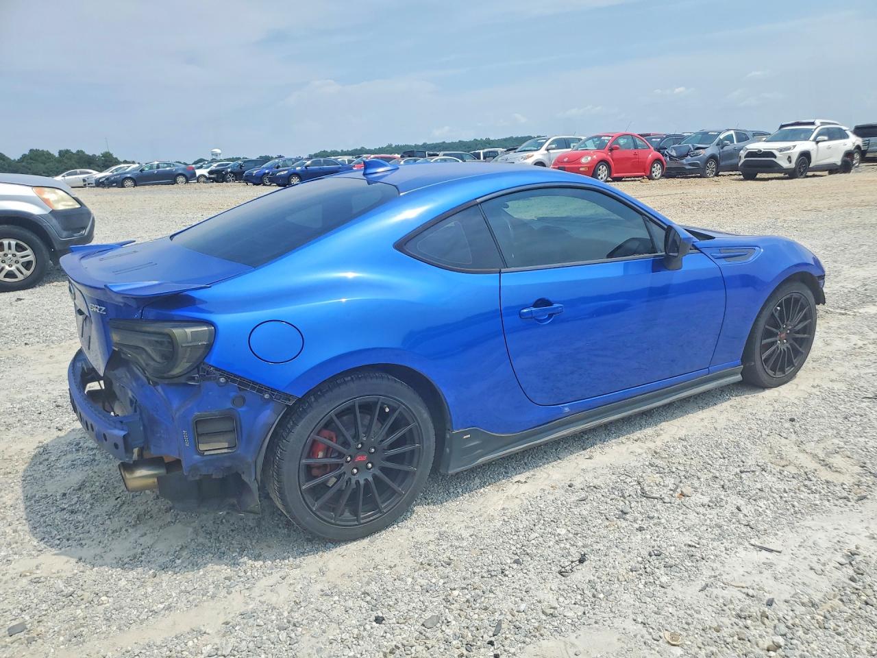2015 Subaru Brz 2.0 Limited Blue vin: JF1ZCAC18F9600865