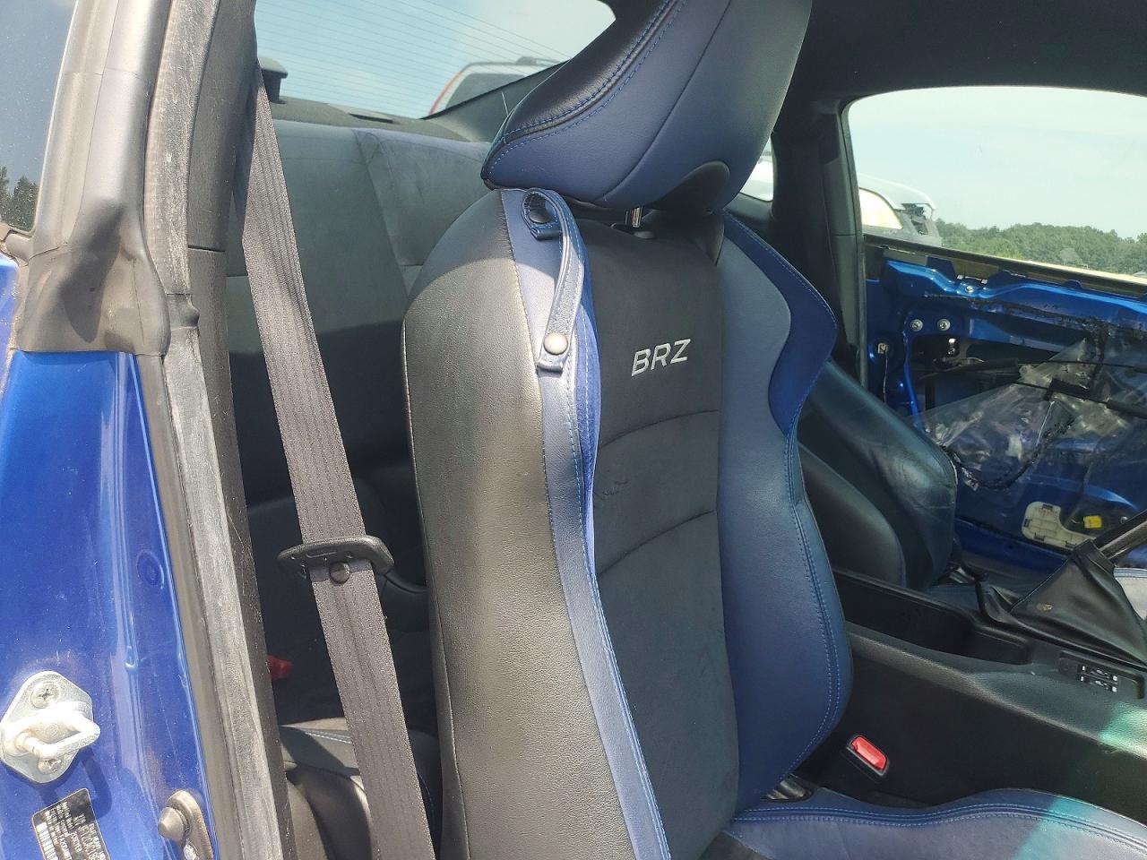 2015 Subaru Brz 2.0 Limited Blue vin: JF1ZCAC18F9600865