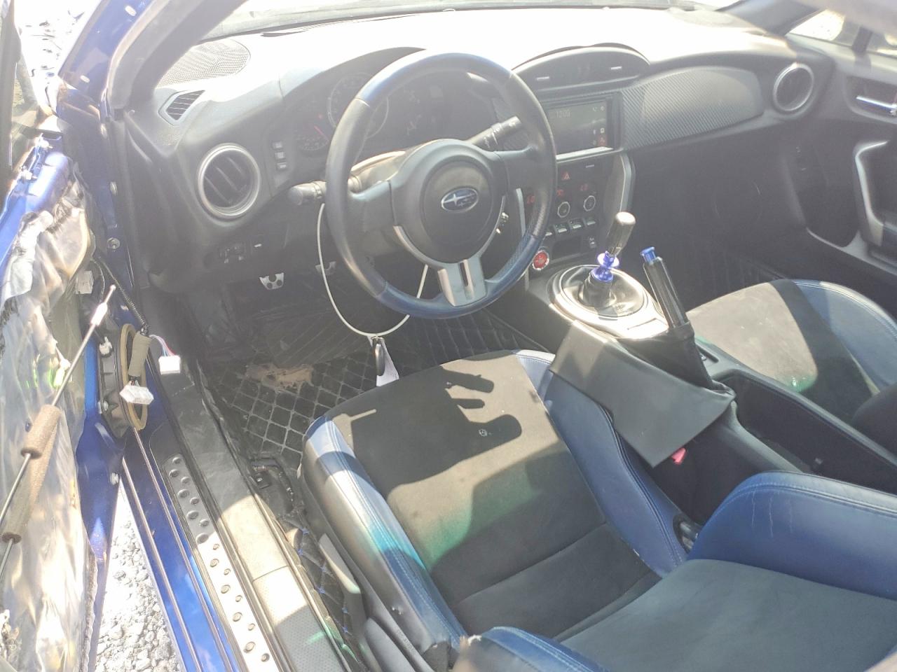 2015 Subaru Brz 2.0 Limited Blue vin: JF1ZCAC18F9600865