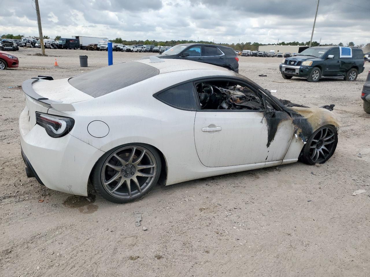 2017 Subaru Brz 2.0 Limited White vin: JF1ZCAC18H8605489