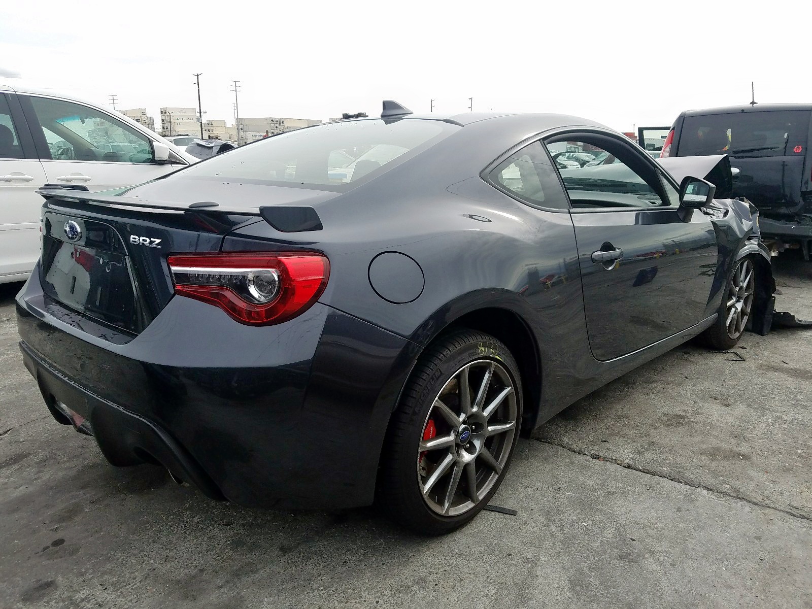 2019 Subaru Brz Limited Угольный vin: JF1ZCAC18K9601539