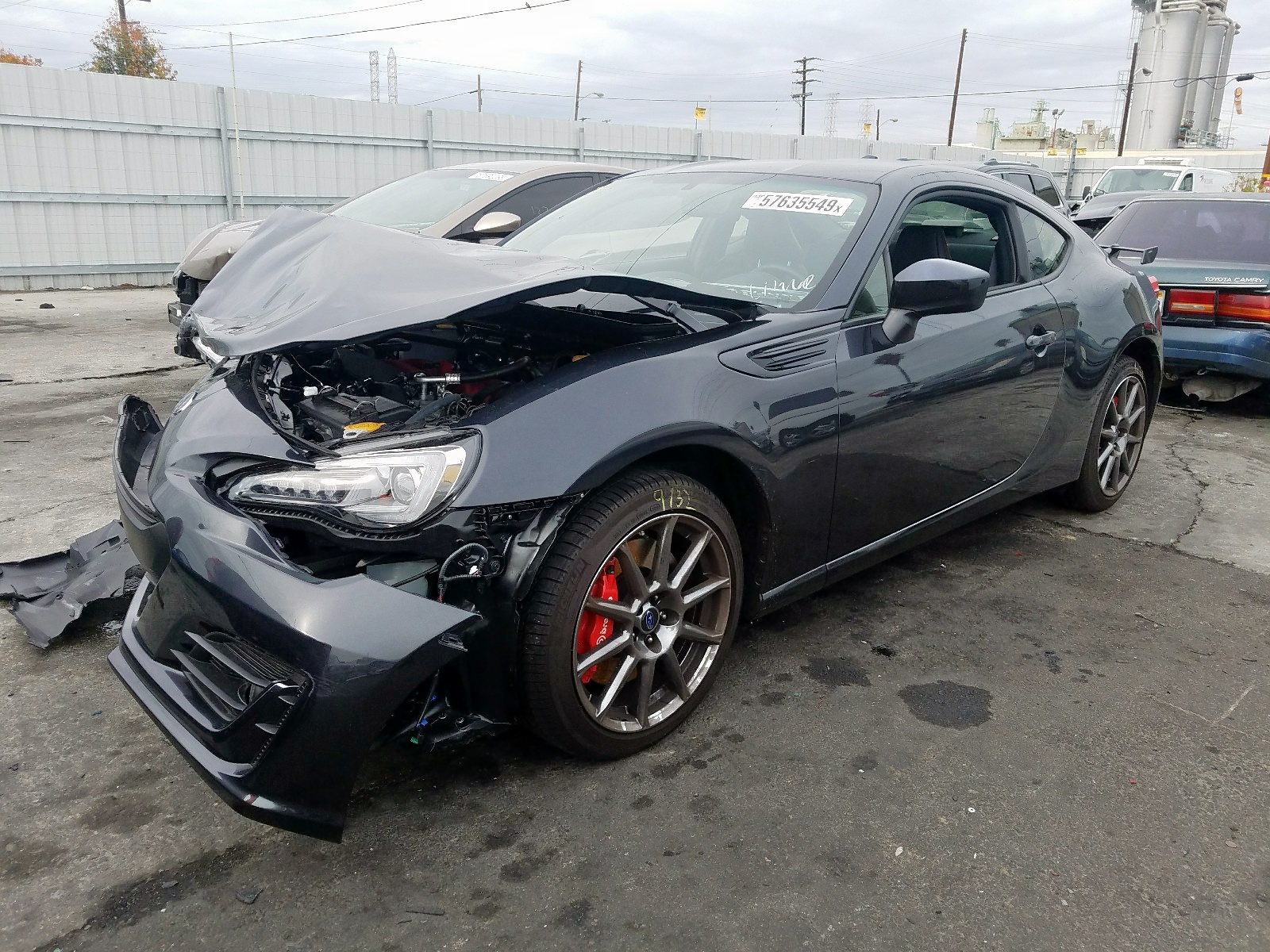 2019 Subaru Brz Limited Угольный vin: JF1ZCAC18K9601539