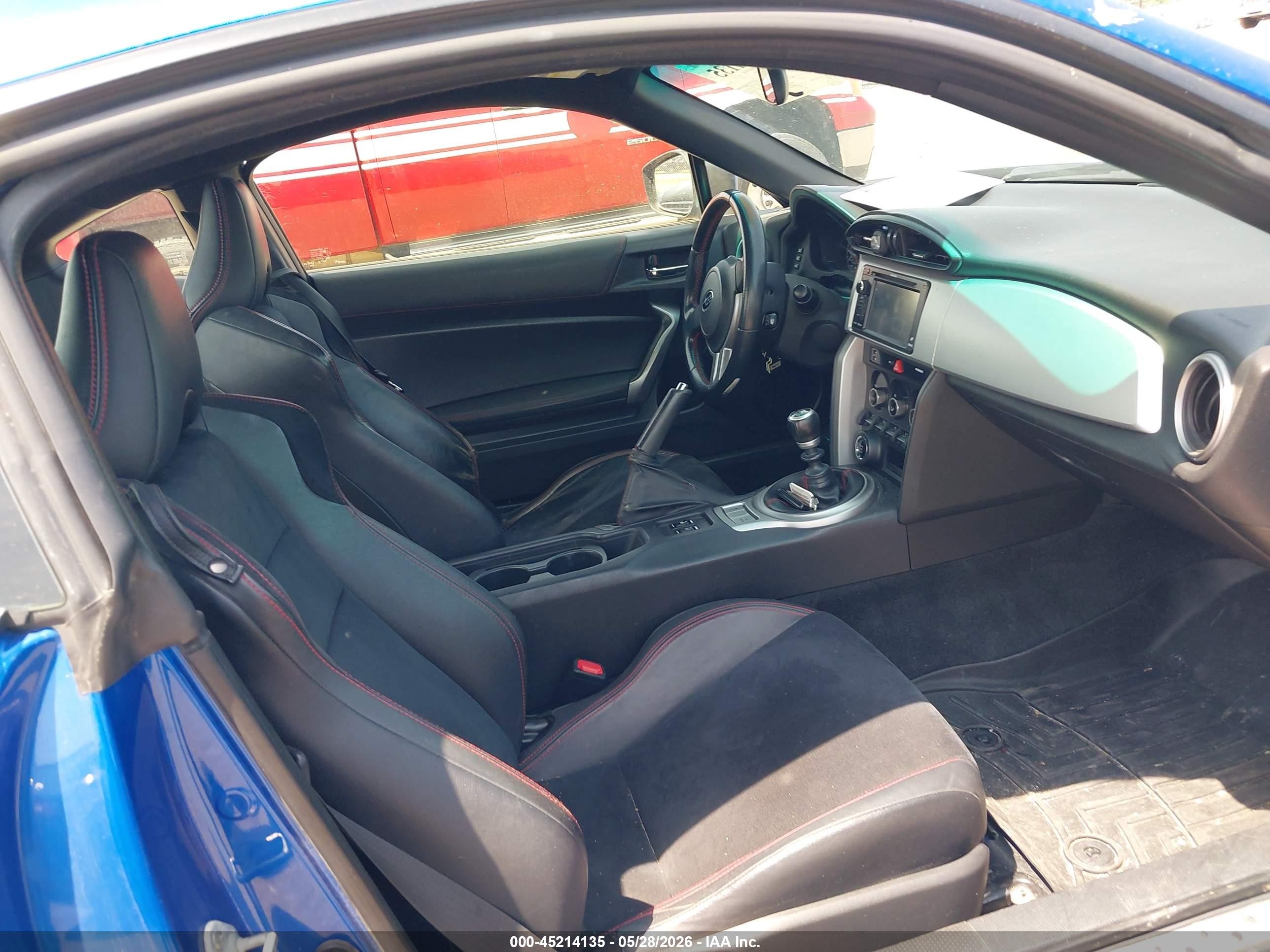 2013 Subaru Brz Limited Blue vin: JF1ZCAC19D1610932
