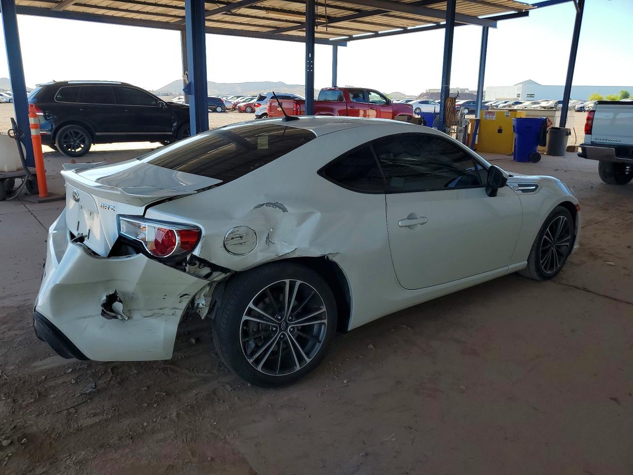 2013 Subaru Brz 2.0 Limited White vin: JF1ZCAC19D2613386