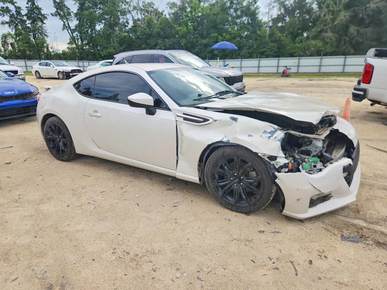 2014 Subaru Brz 2.0 Limited Белый vin: JF1ZCAC19E9602168
