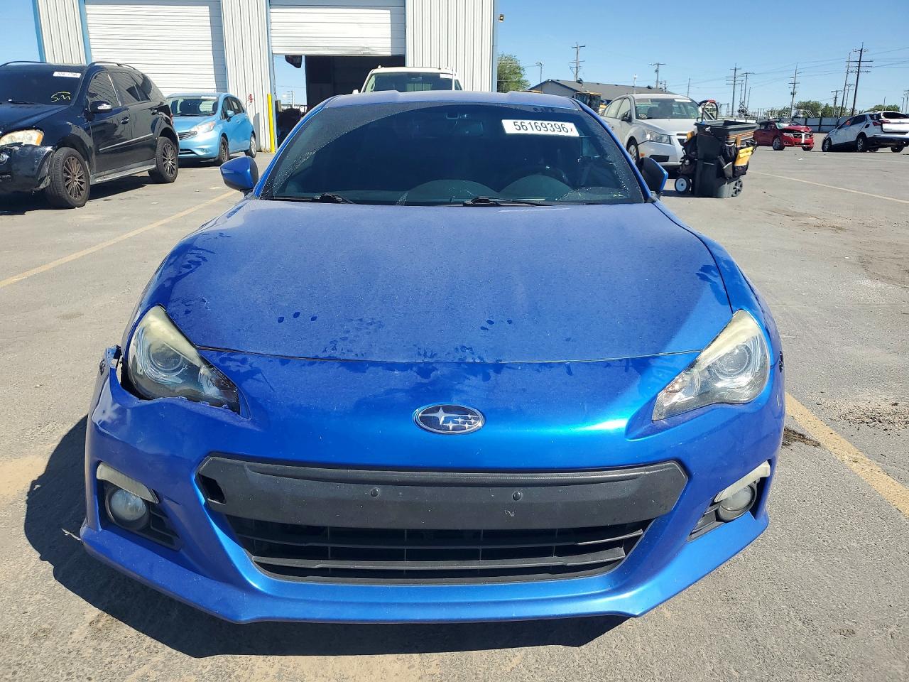 2014 Subaru Brz 2.0 Limited Blue vin: JF1ZCAC19E9605605