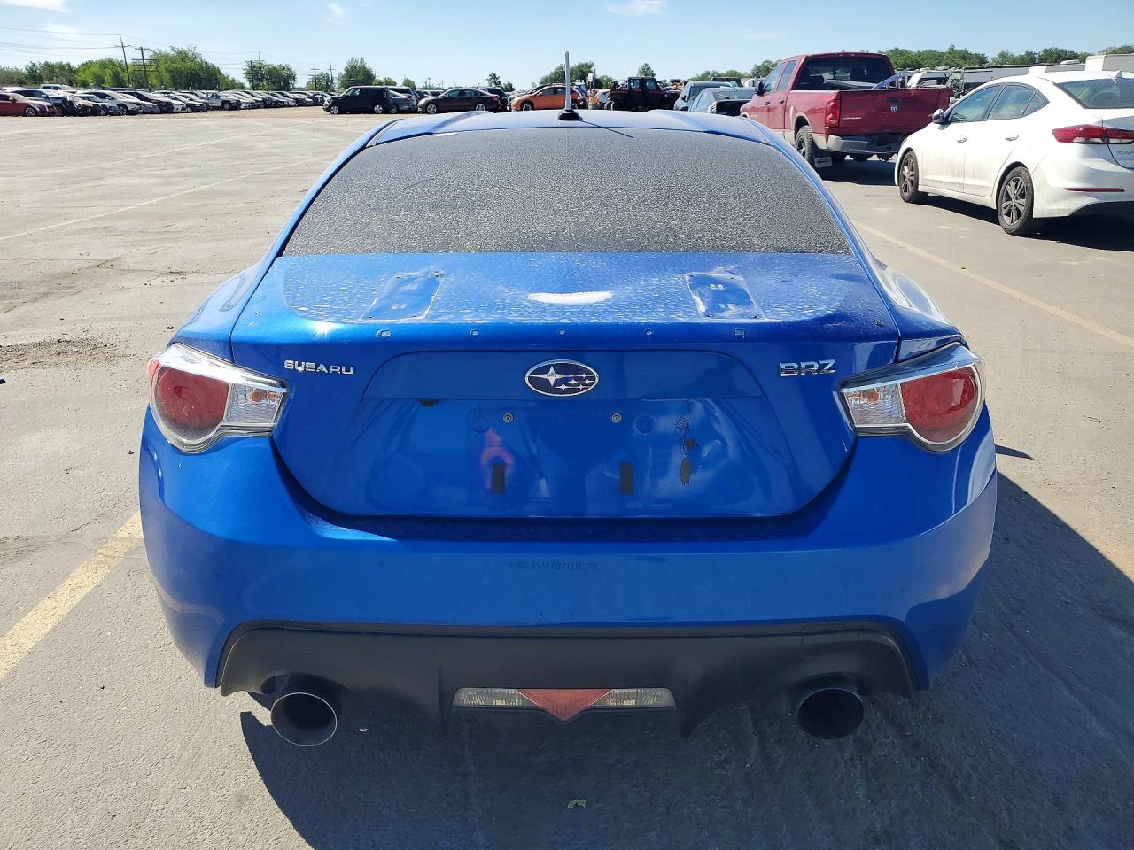 2014 Subaru Brz 2.0 Limited Blue vin: JF1ZCAC19E9605605