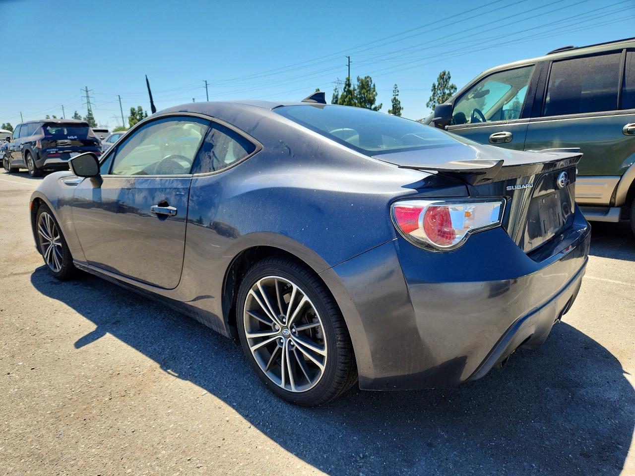 2015 Subaru Brz 2.0 Limited Charcoal vin: JF1ZCAC19F8605501