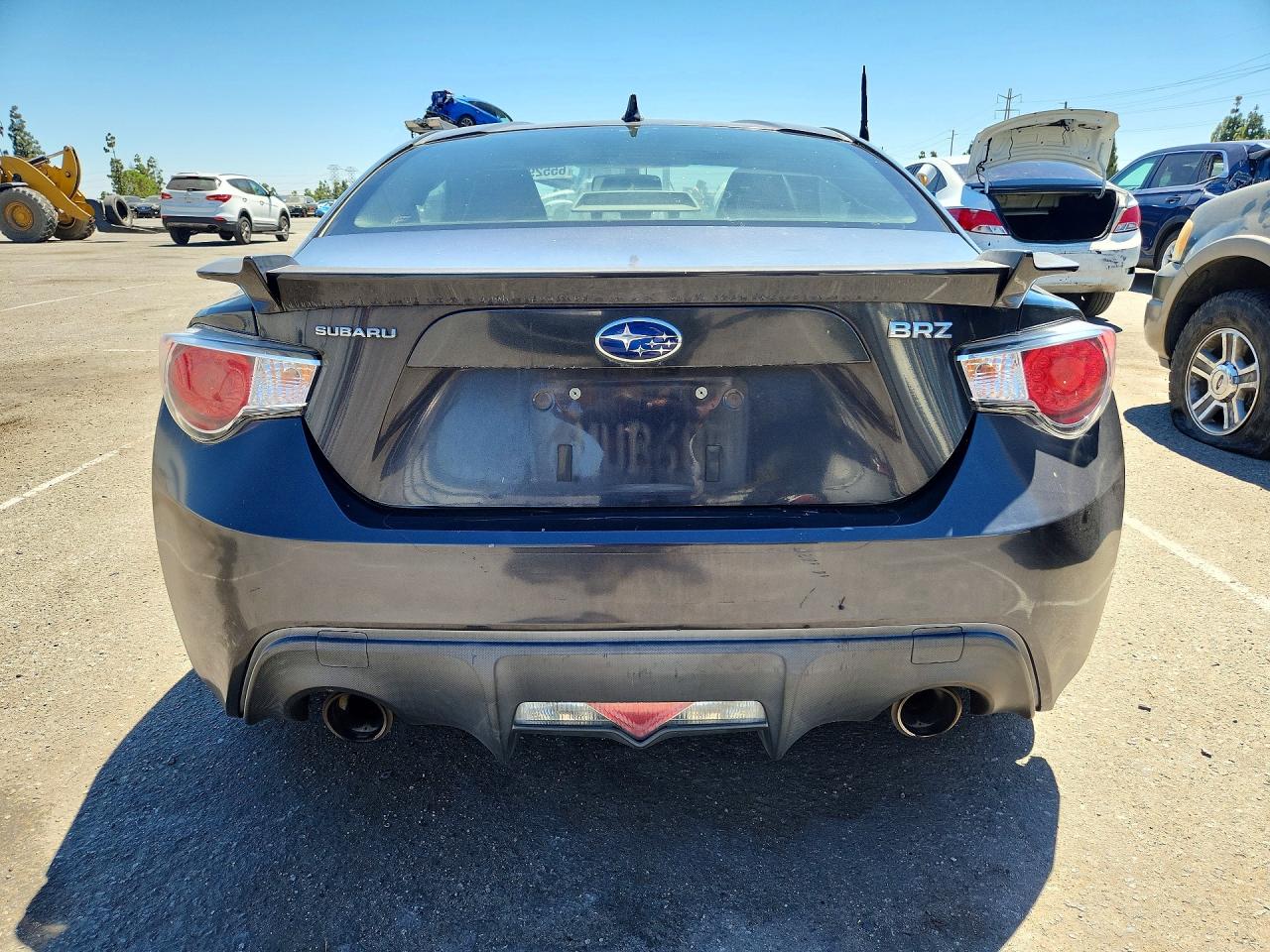 2015 Subaru Brz 2.0 Limited Charcoal vin: JF1ZCAC19F8605501