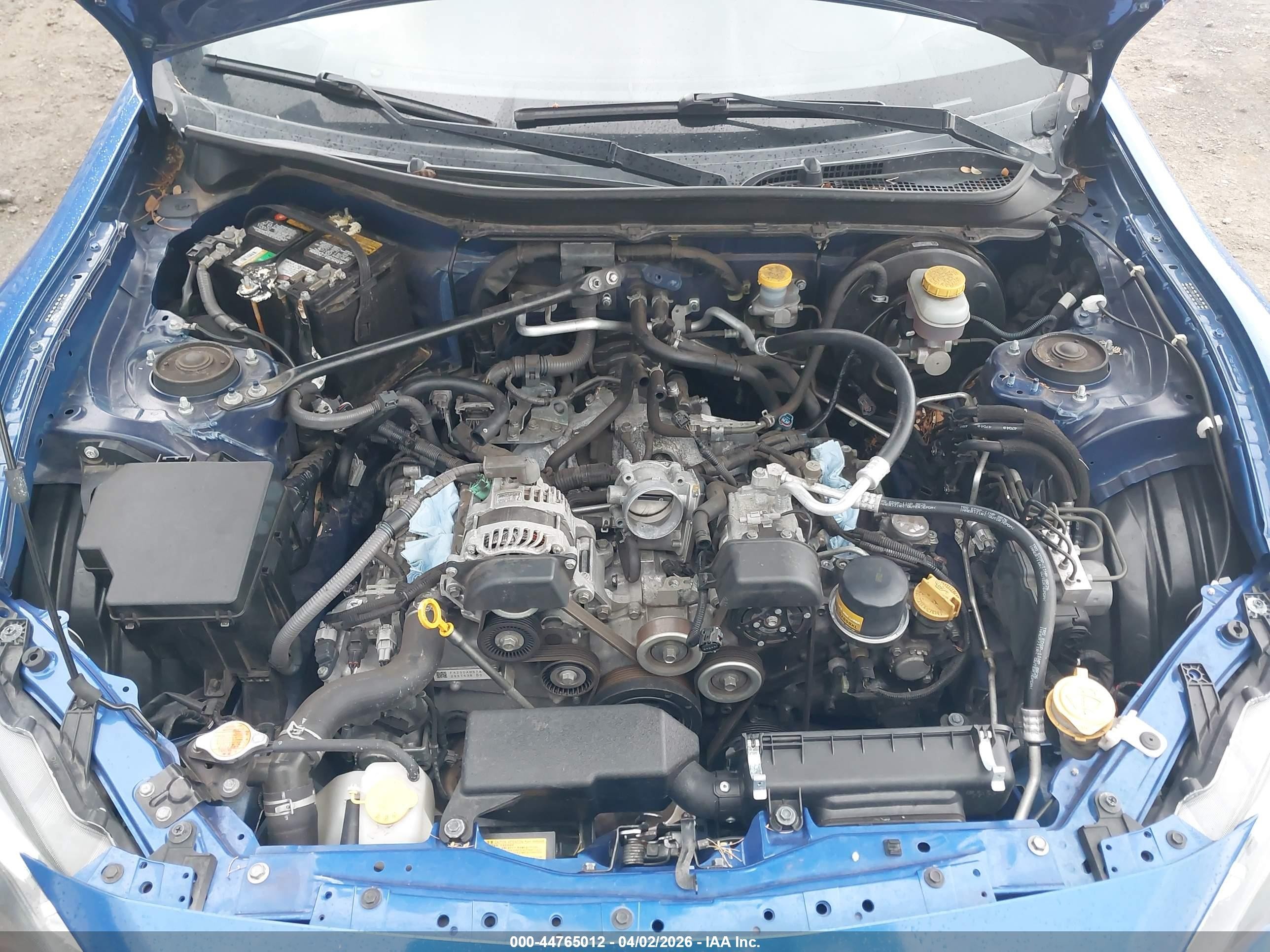 2015 Subaru Brz Limited Blue vin: JF1ZCAC19F9603709