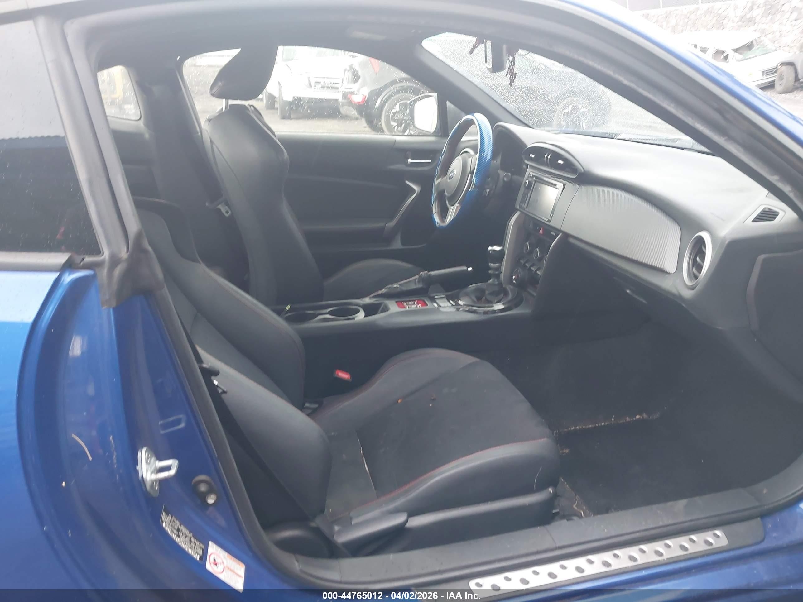 2015 Subaru Brz Limited Blue vin: JF1ZCAC19F9603709