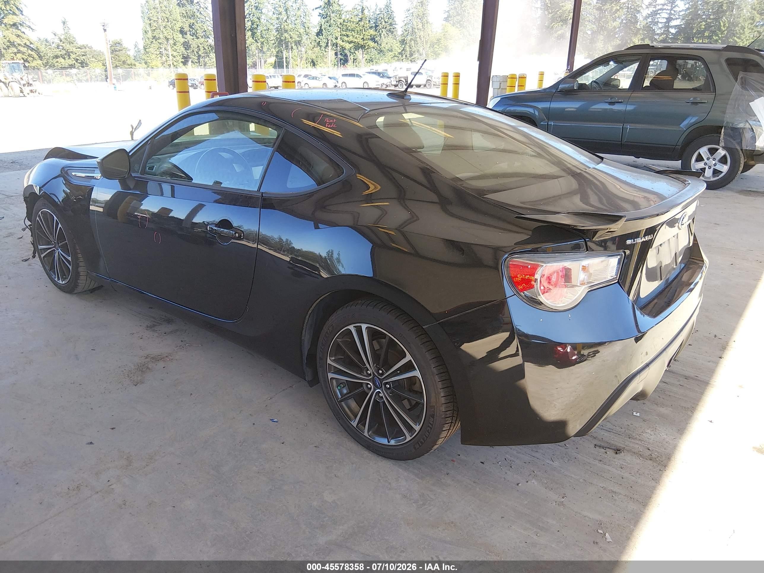 2013 Subaru Brz Limited Black vin: JF1ZCAC1XD1604461