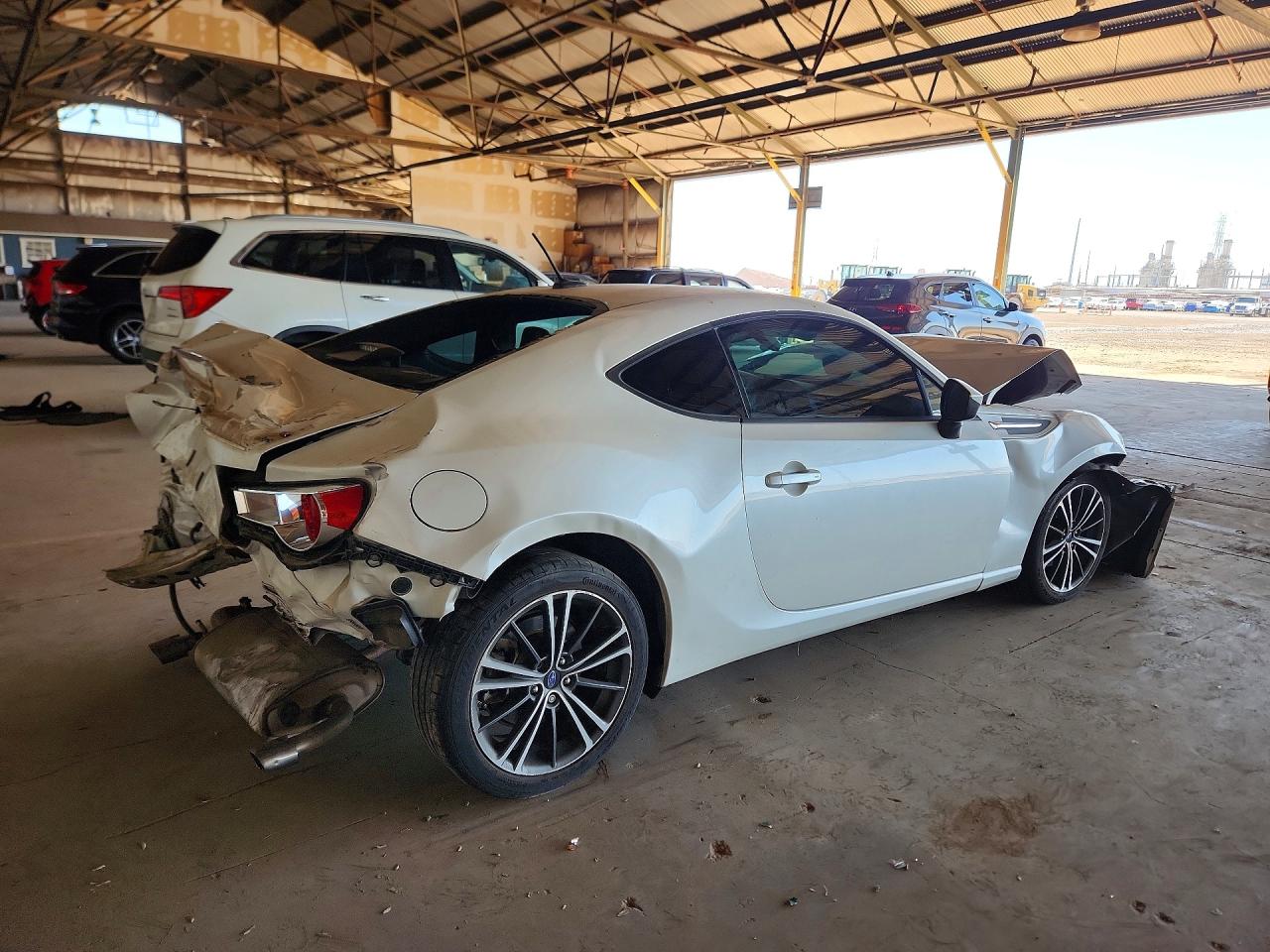 2013 Subaru Brz 2.0 Limited White vin: JF1ZCAC1XD1608493
