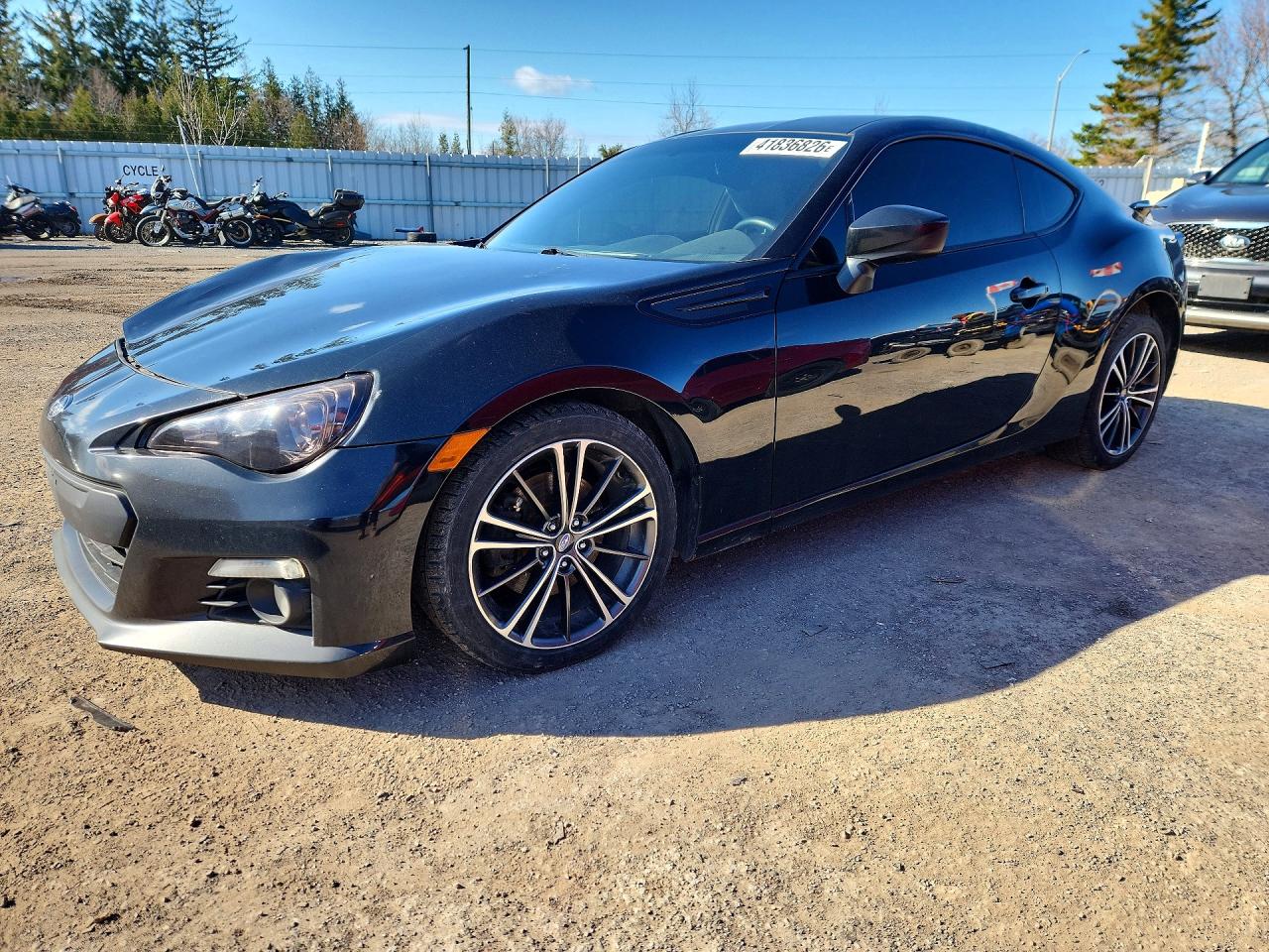 2013 Subaru Brz 2.0 Limited Black vin: JF1ZCAC1XD2610108