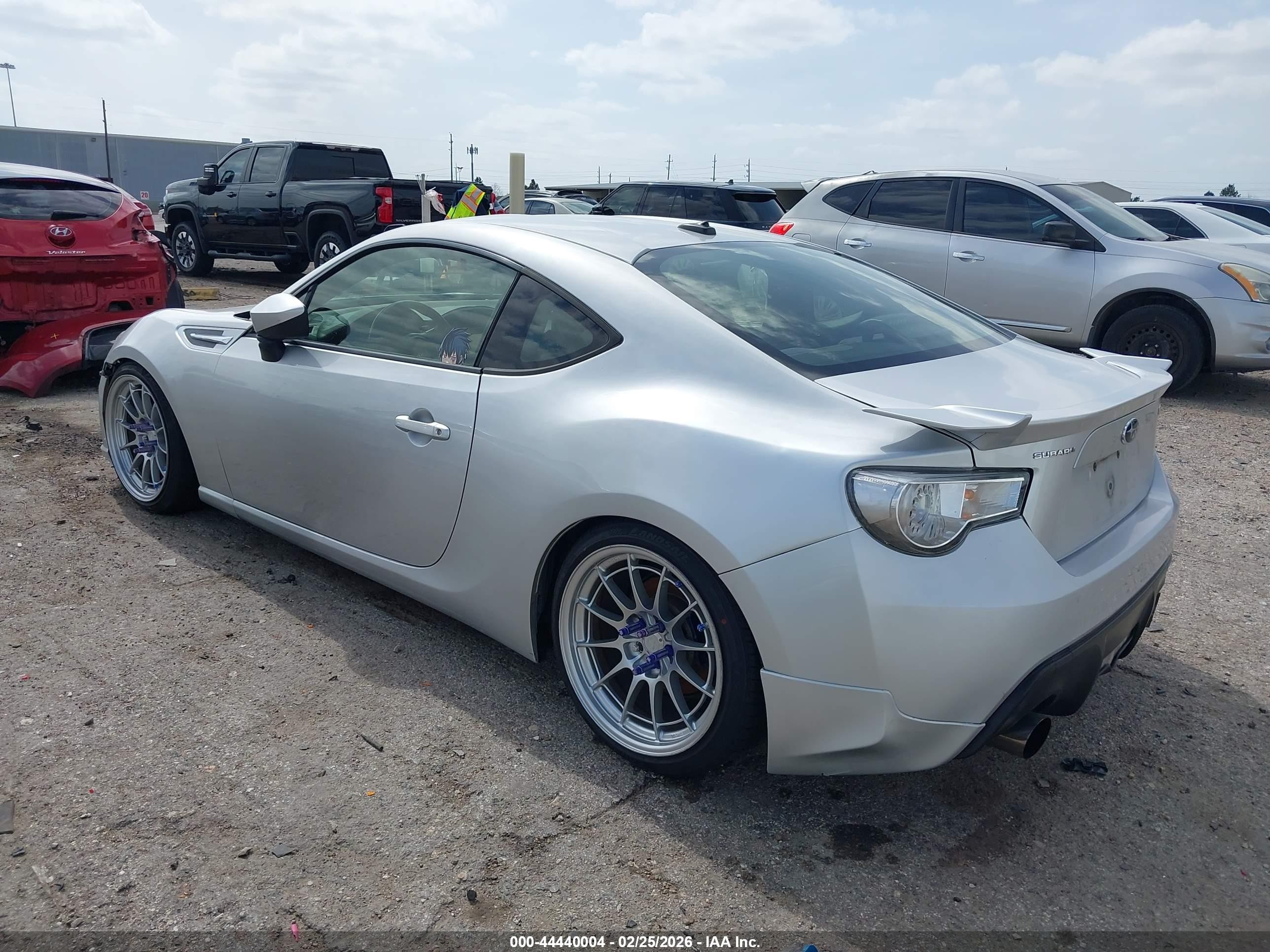 2013 Subaru Brz Limited Silver vin: JF1ZCAC1XD2610819