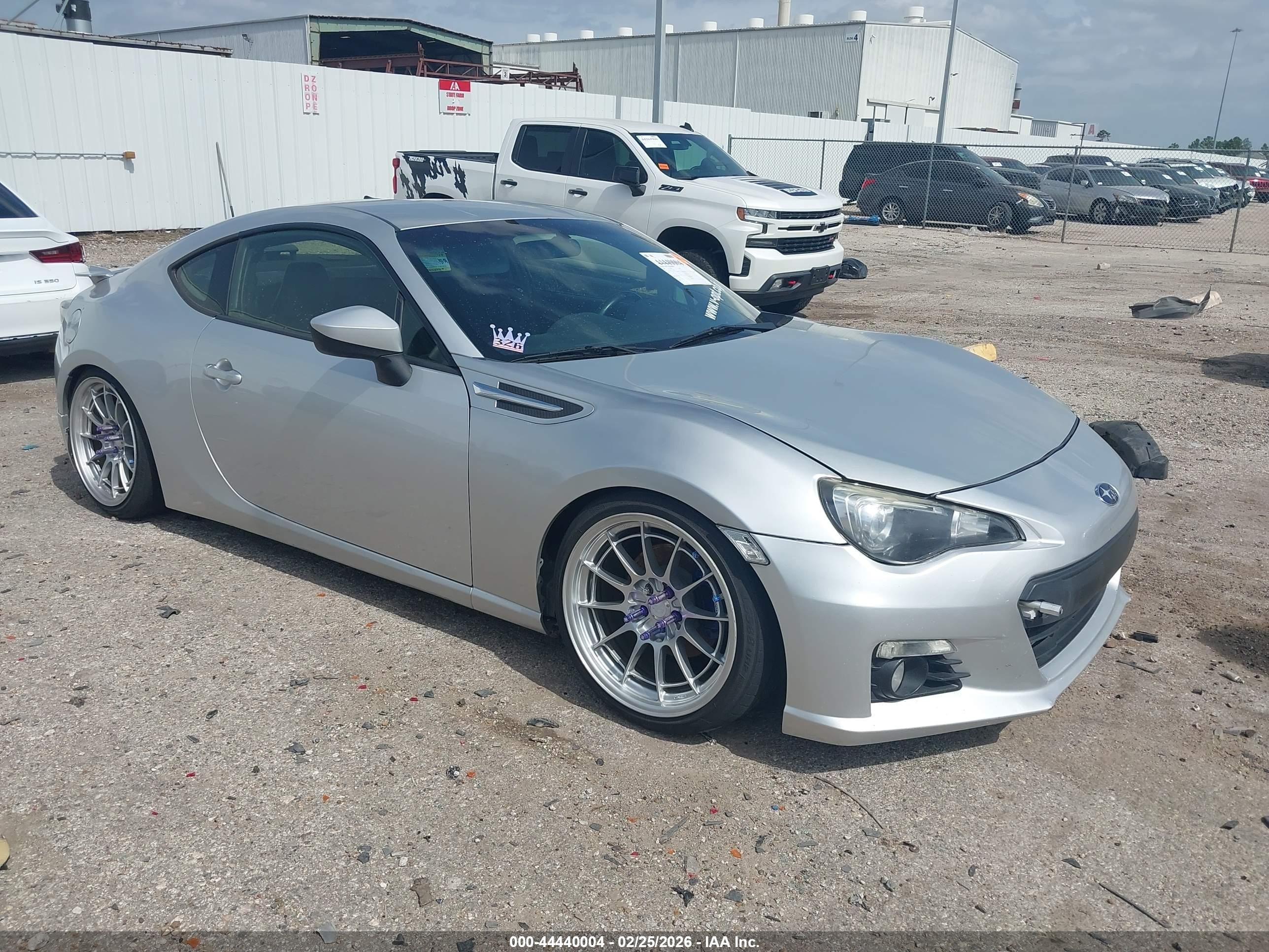 2013 Subaru Brz Limited Silver vin: JF1ZCAC1XD2610819