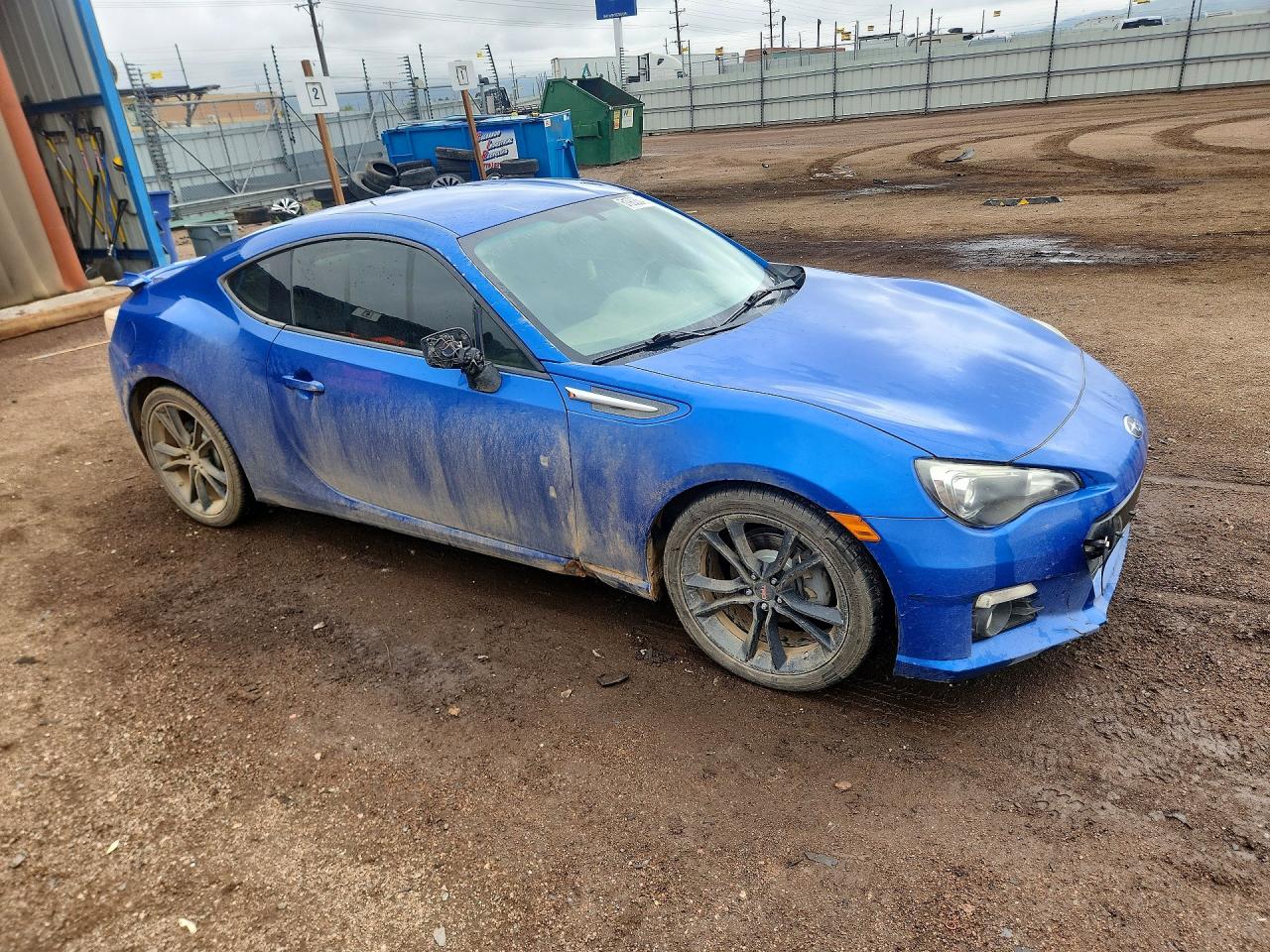 2014 Subaru Brz 2.0 Limited Blue vin: JF1ZCAC1XE8602332