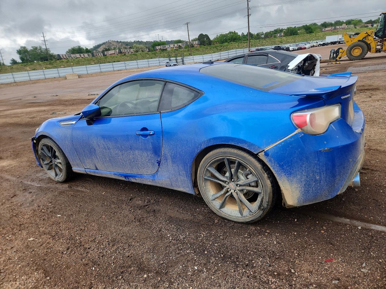 2014 Subaru Brz 2.0 Limited Blue vin: JF1ZCAC1XE8602332