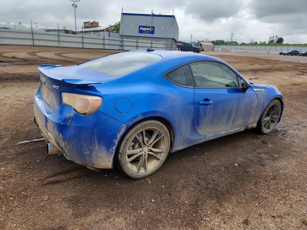 2014 Subaru Brz 2.0 Limited Blue vin: JF1ZCAC1XE8602332