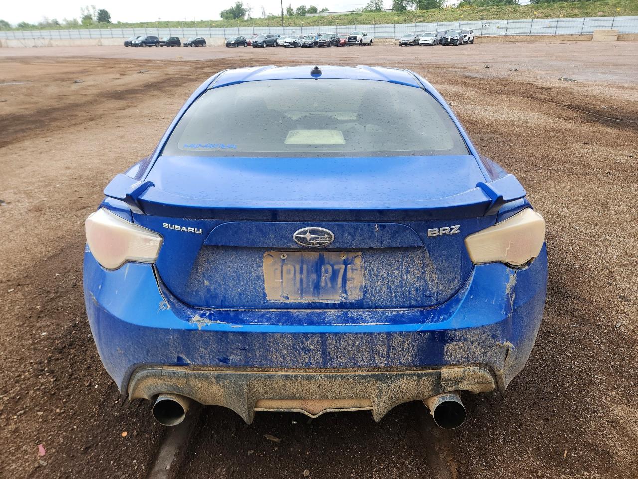 2014 Subaru Brz 2.0 Limited Blue vin: JF1ZCAC1XE8602332