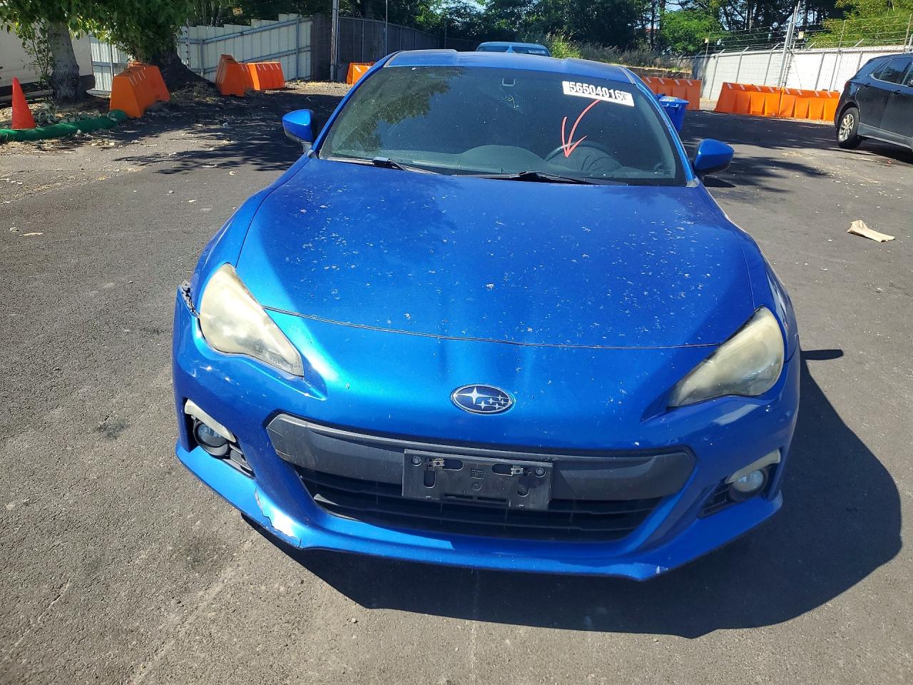 2014 Subaru Brz 2.0 Limited Синий vin: JF1ZCAC1XE9604673