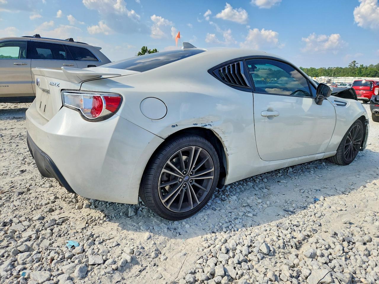 2015 Subaru Brz 2.0 Limited White vin: JF1ZCAC1XF8605149