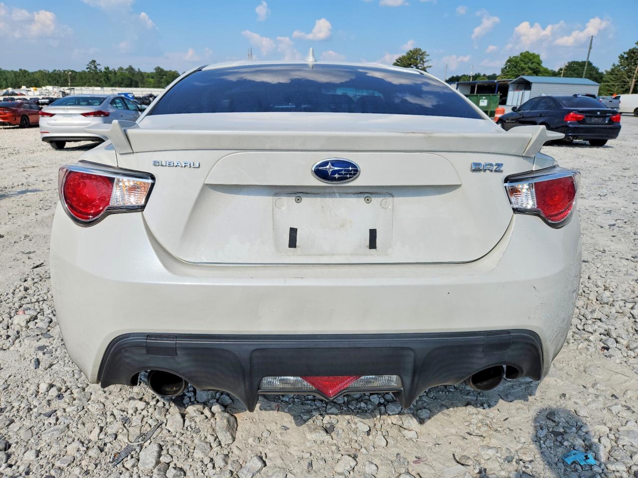 2015 Subaru Brz 2.0 Limited White vin: JF1ZCAC1XF8605149