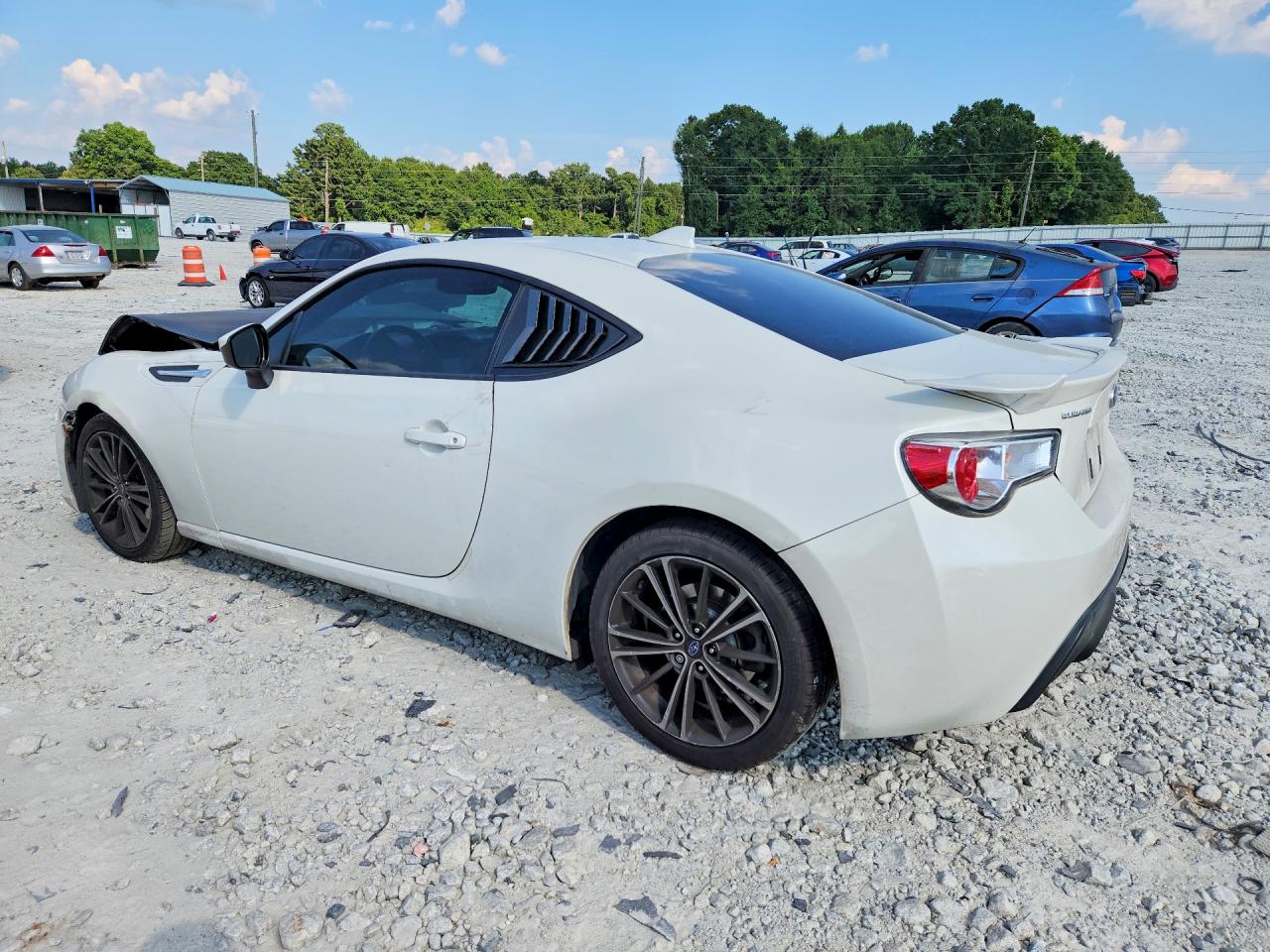 2015 Subaru Brz 2.0 Limited White vin: JF1ZCAC1XF8605149