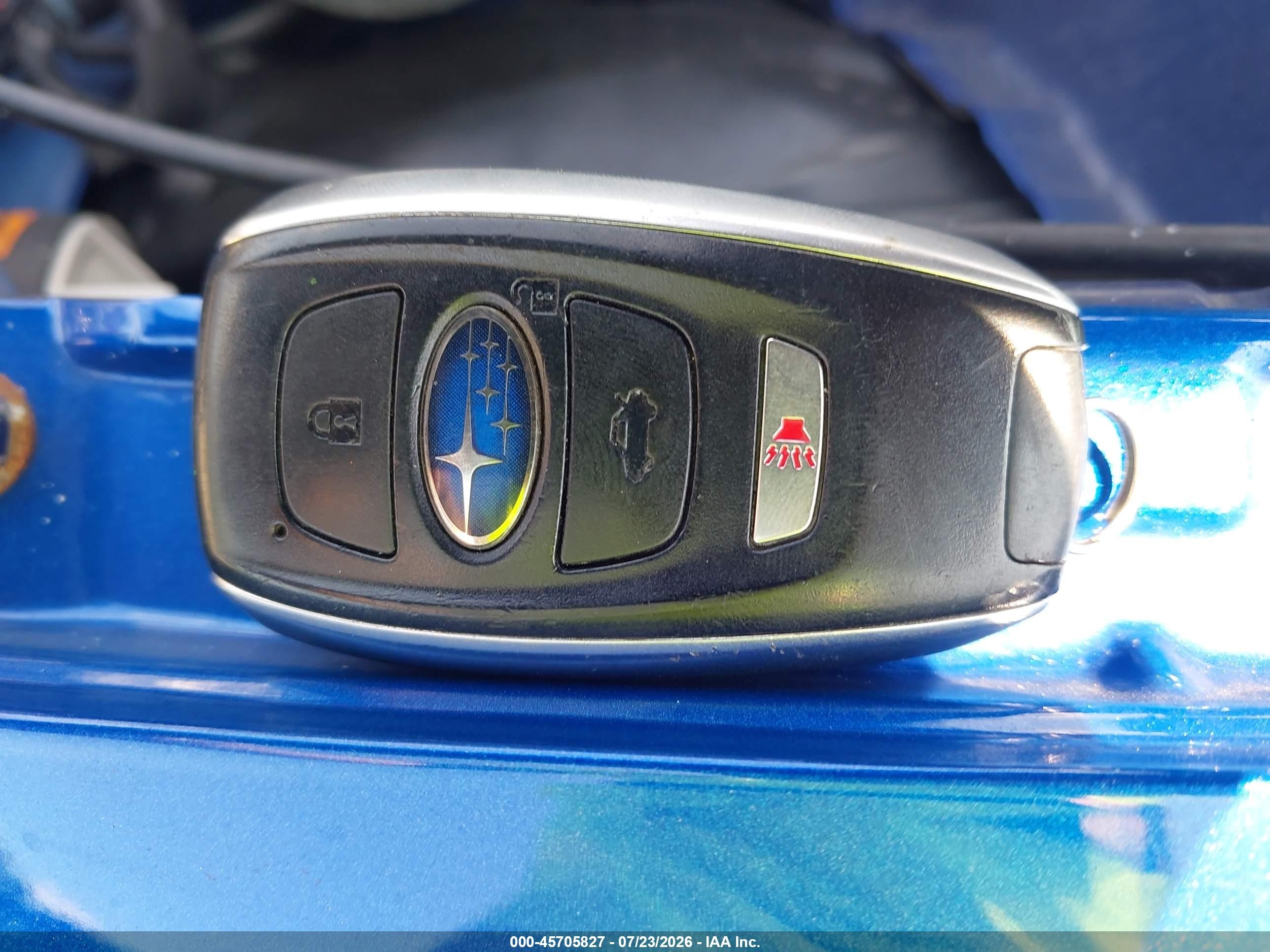 2015 Subaru Brz Limited Blue vin: JF1ZCAC1XF9602083