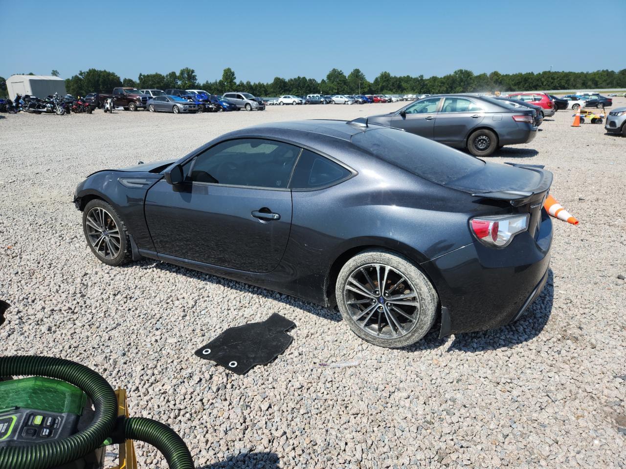 2015 Subaru Brz 2.0 Limited Gray vin: JF1ZCAC1XF9606361