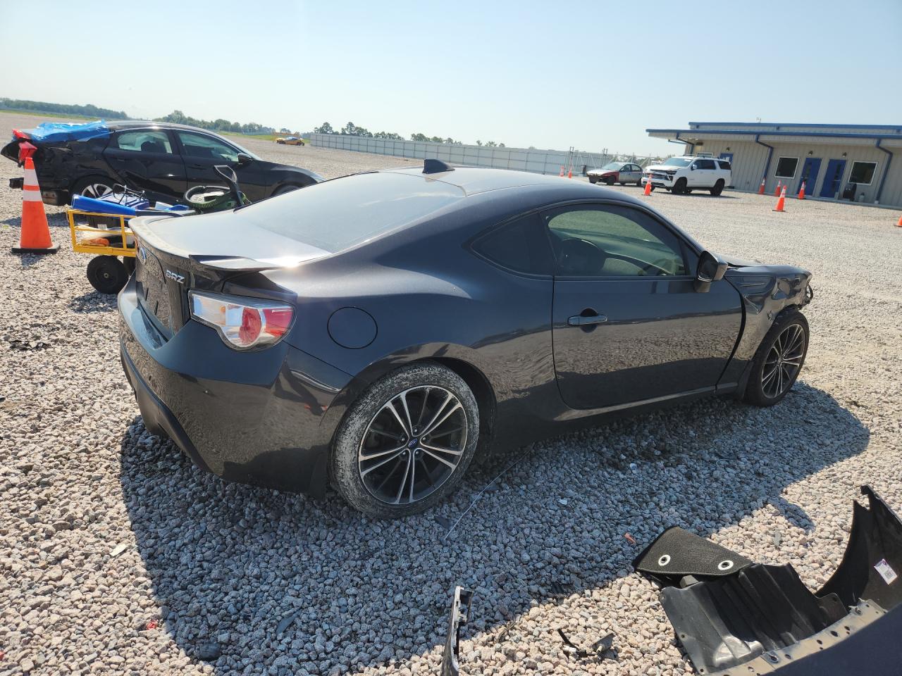 2015 Subaru Brz 2.0 Limited Gray vin: JF1ZCAC1XF9606361