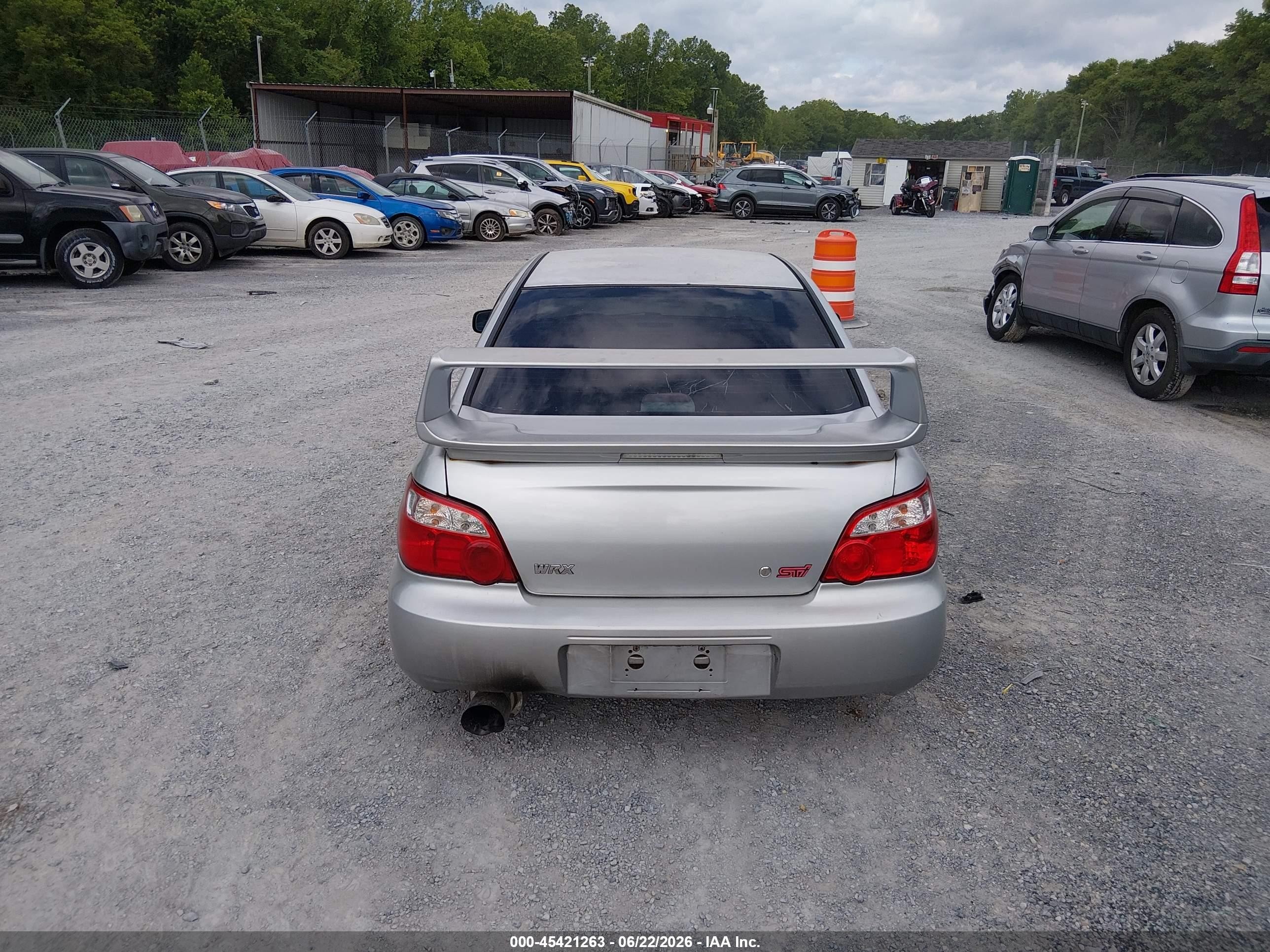 2004 Subaru Impreza Wrx Серебряный vin: JF1GD29654H503431