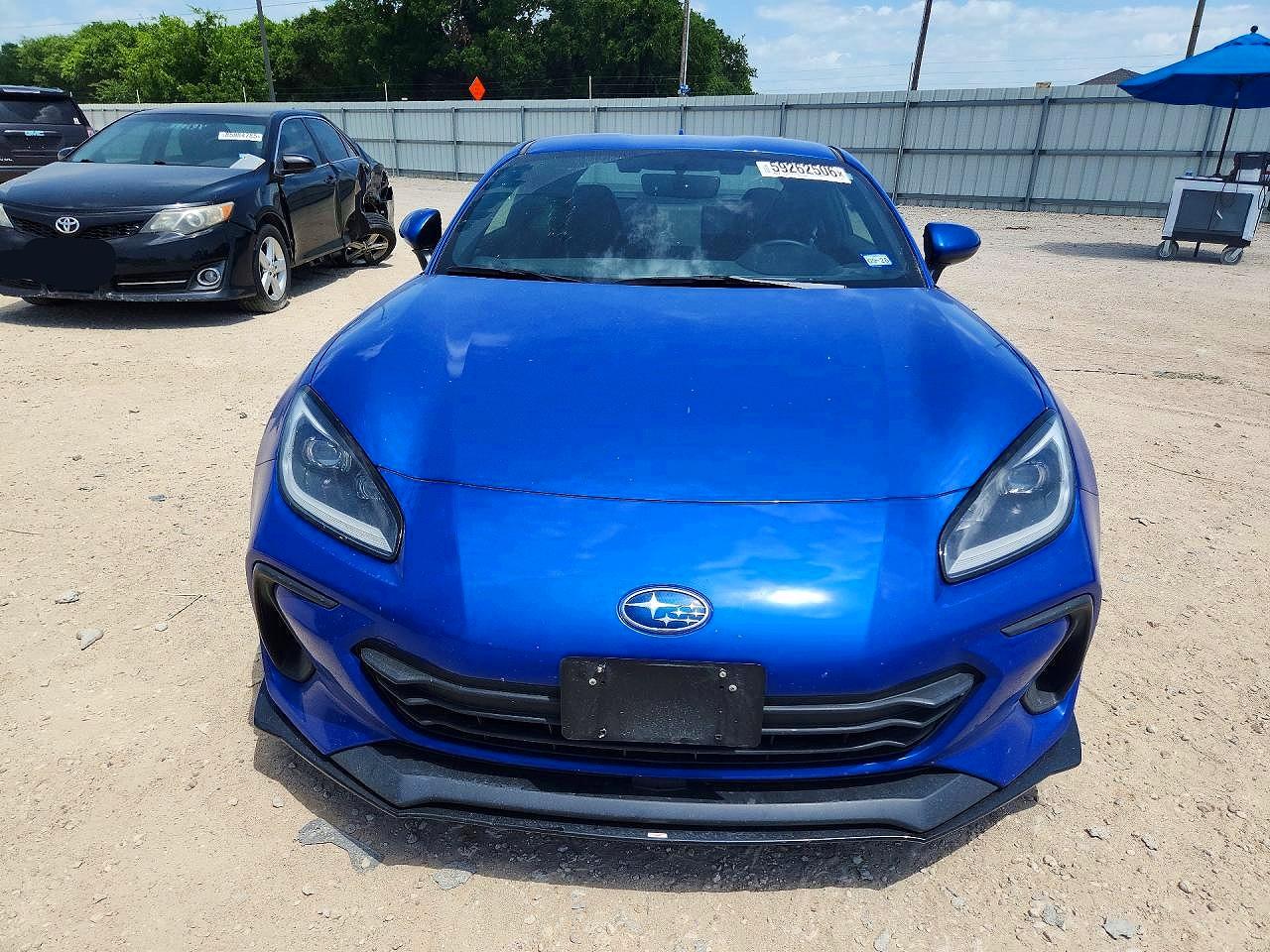 2024 Subaru Brz Limited Blue vin: JF1ZDBE10R8702607