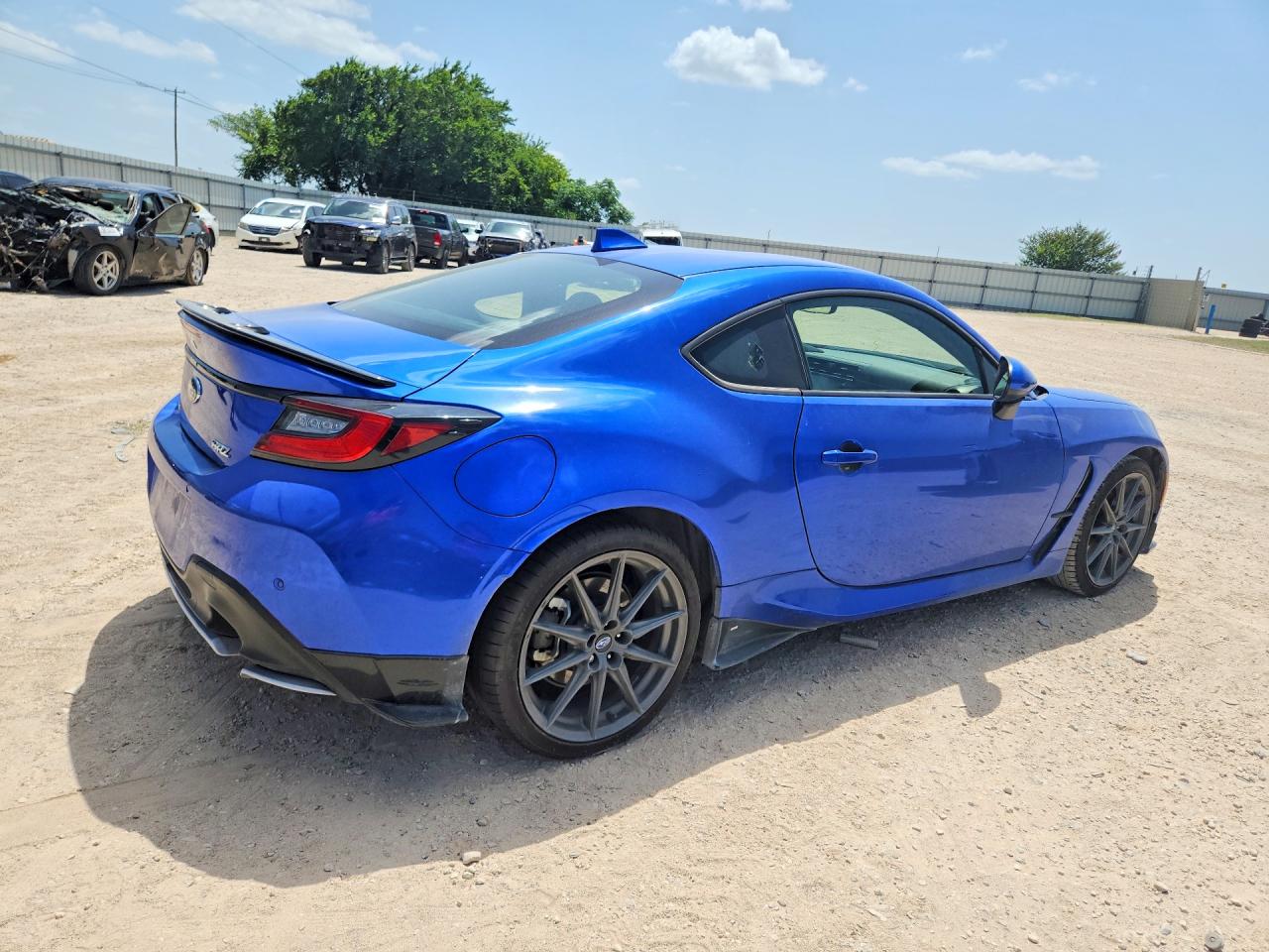 2024 Subaru Brz Limited Blue vin: JF1ZDBE10R8702607