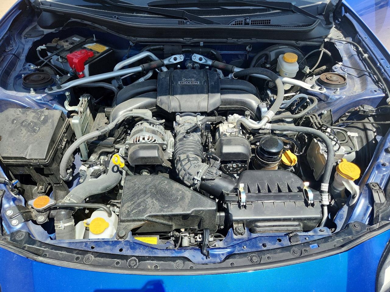2024 Subaru Brz Limited Blue vin: JF1ZDBE10R8702607