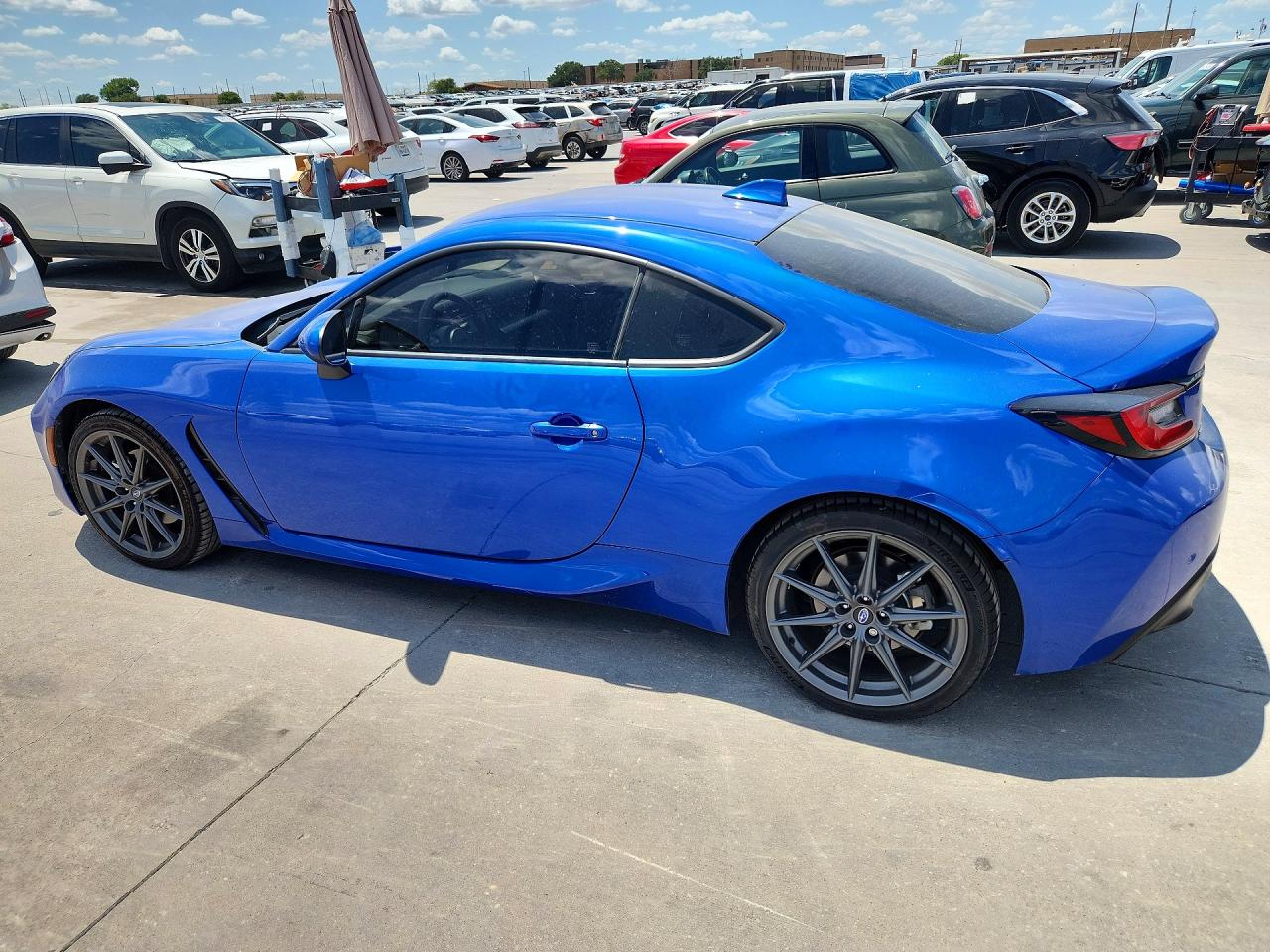 2024 Subaru Brz Limited Blue vin: JF1ZDBE10R8703286