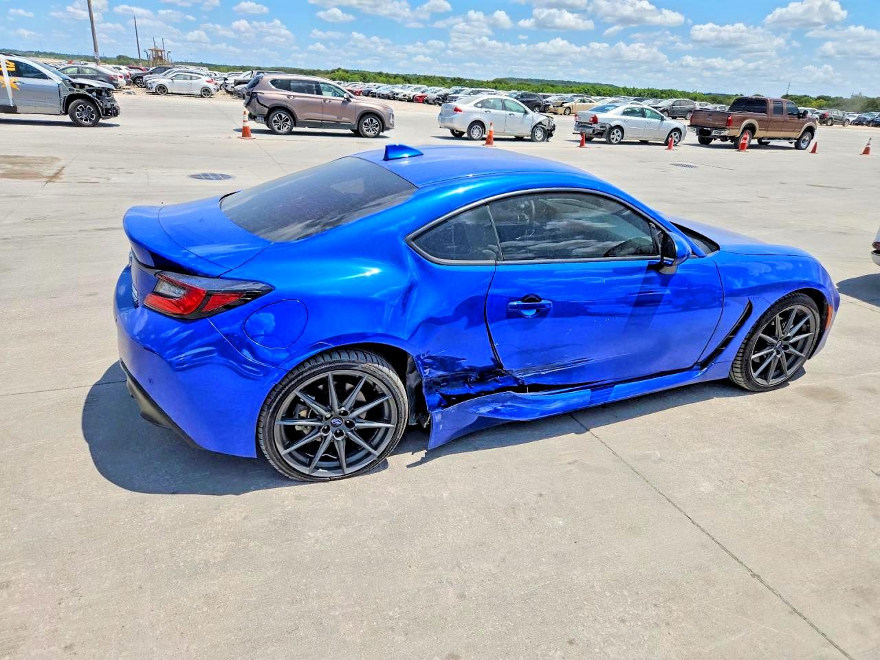 2024 Subaru Brz Limited Blue vin: JF1ZDBE10R8703286