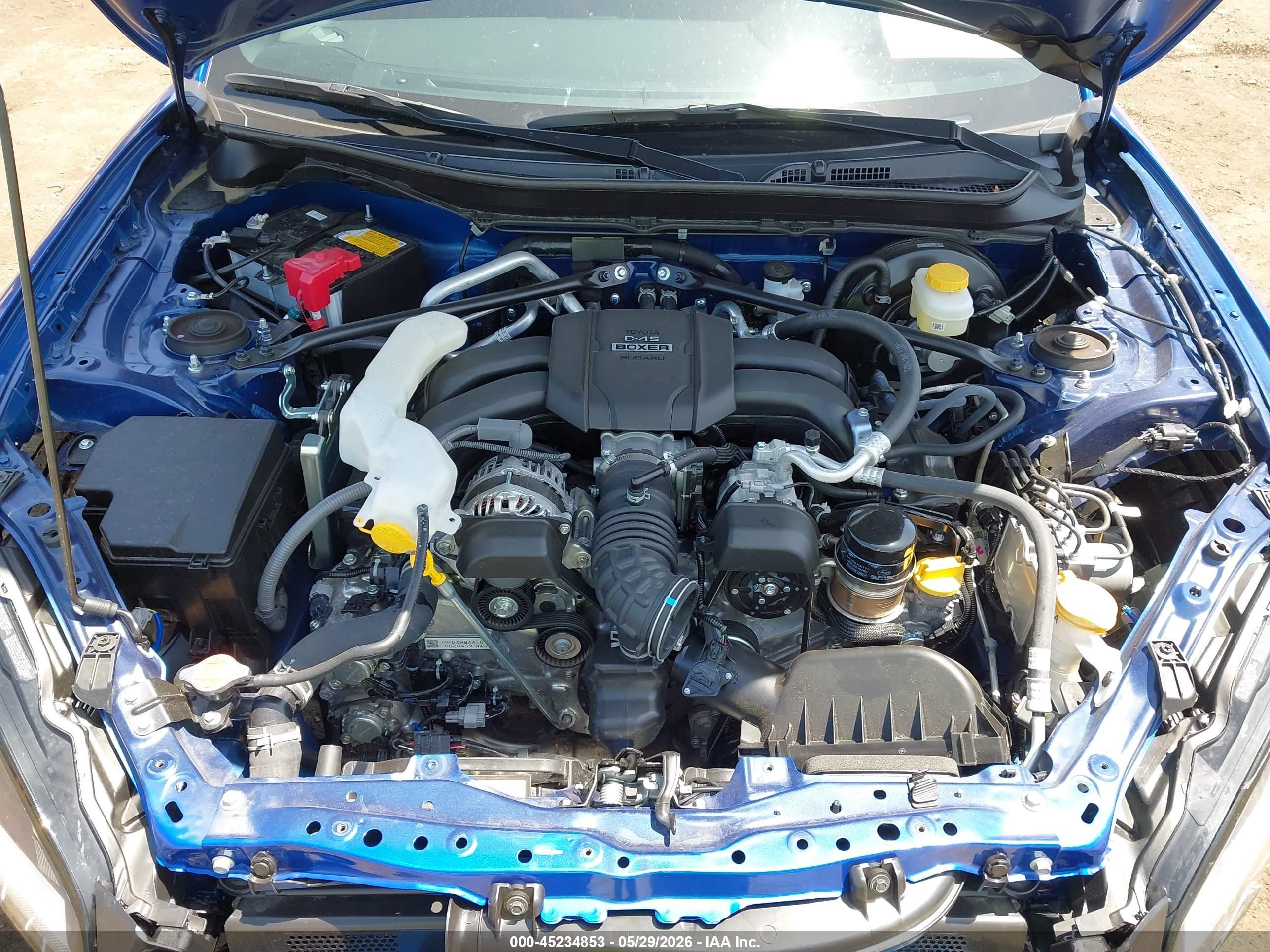 2025 Subaru Brz Limited Blue vin: JF1ZDBE10S9703286