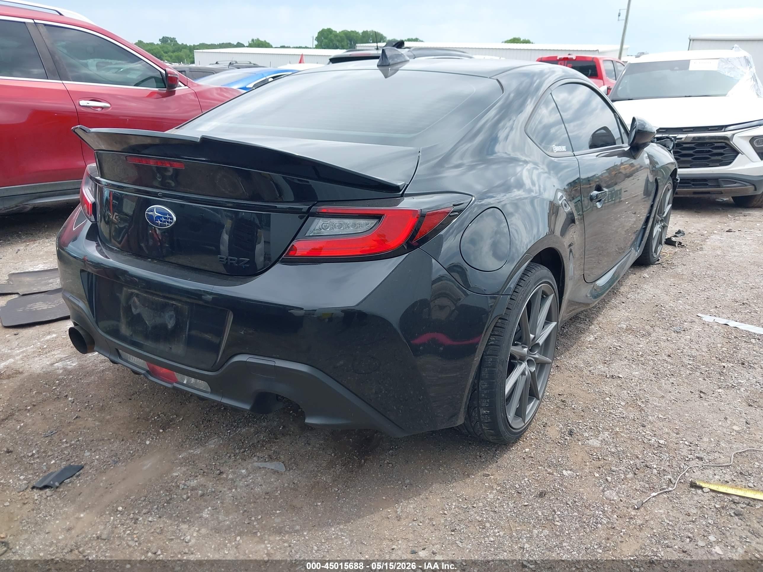 2022 Subaru Brz Limited Черный vin: JF1ZDBE12N9701124