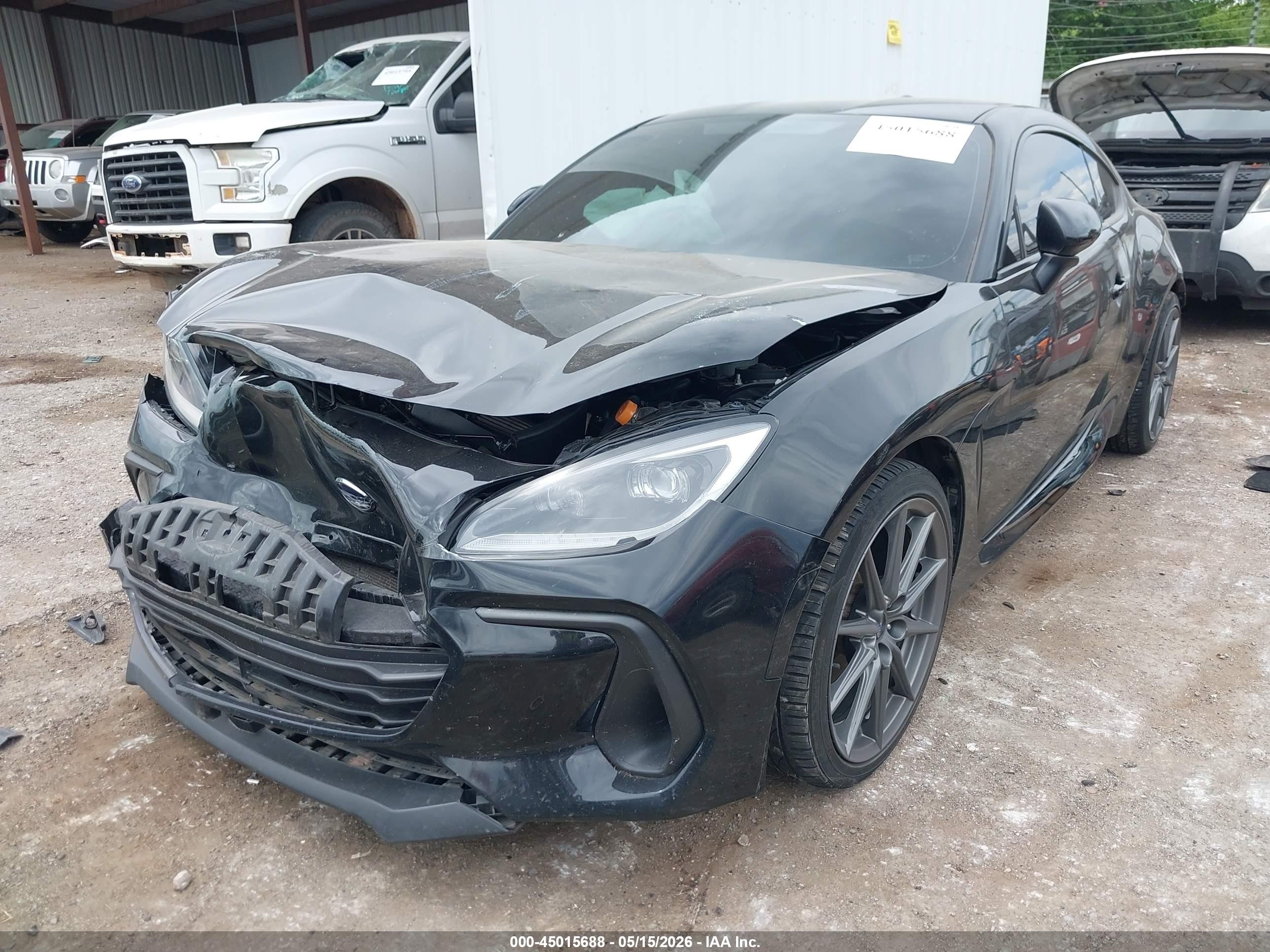 2022 Subaru Brz Limited Черный vin: JF1ZDBE12N9701124