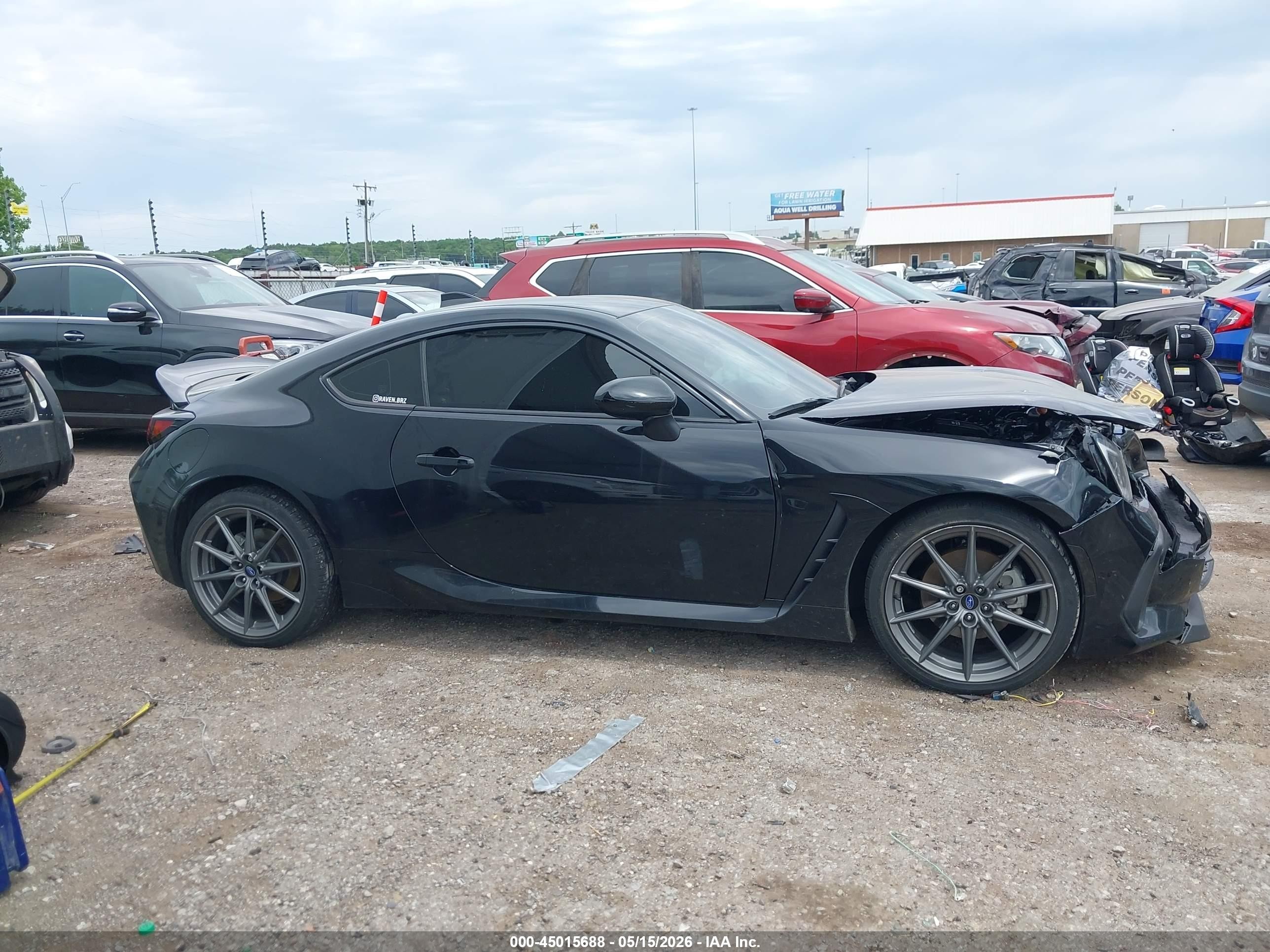 2022 Subaru Brz Limited Черный vin: JF1ZDBE12N9701124