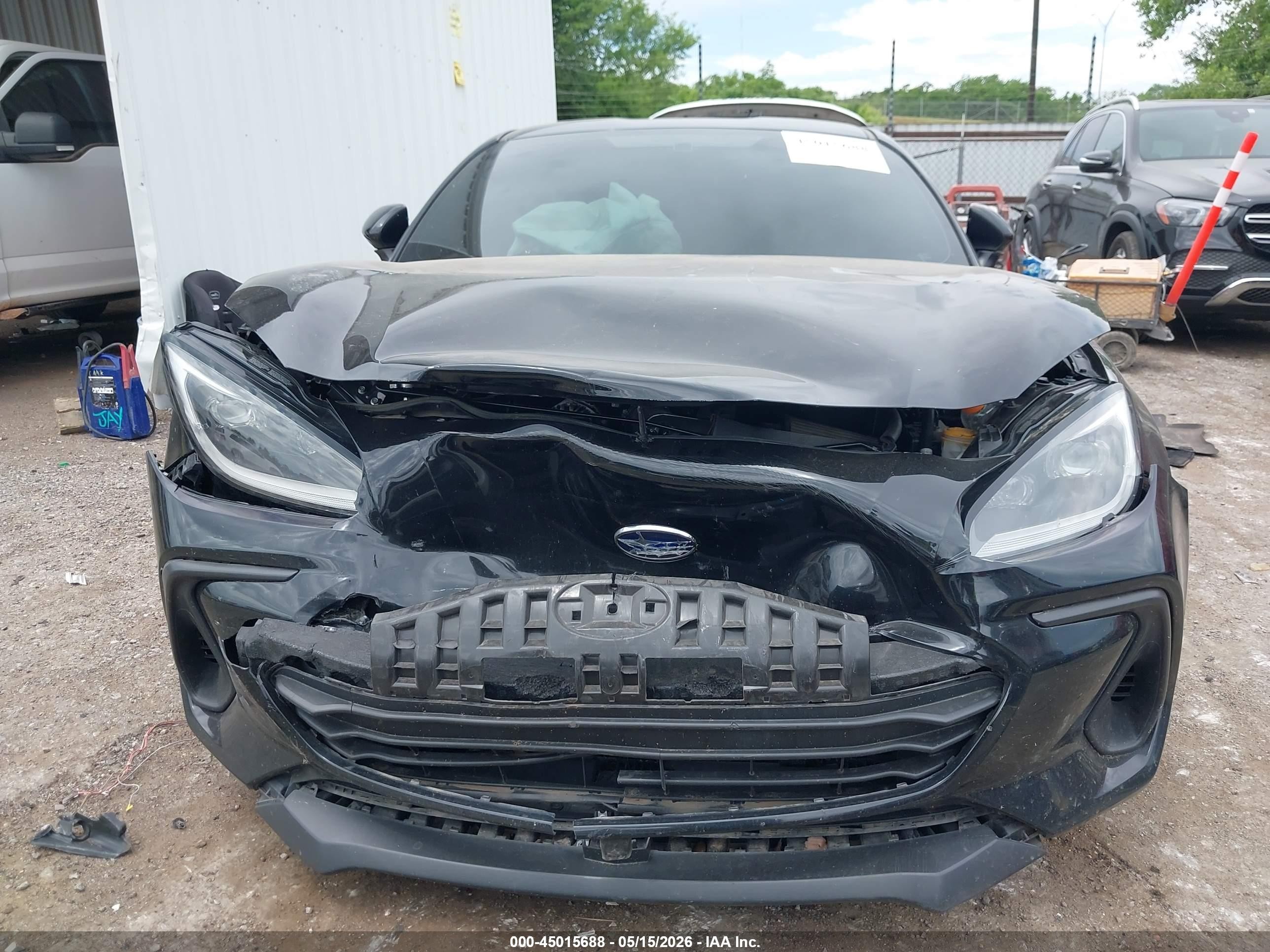 2022 Subaru Brz Limited Черный vin: JF1ZDBE12N9701124