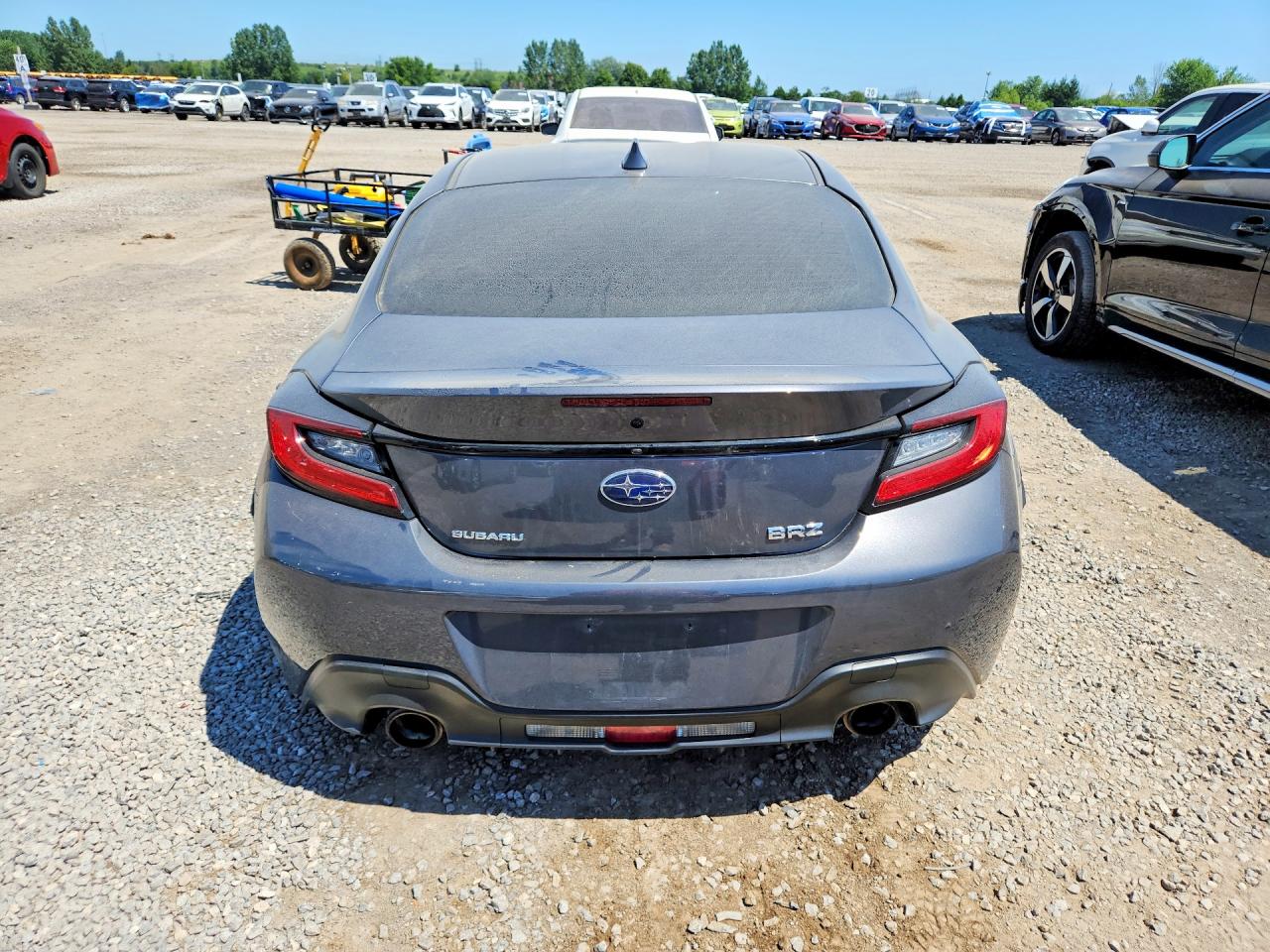2022 Subaru Brz Limited Gray vin: JF1ZDBE16N9702227