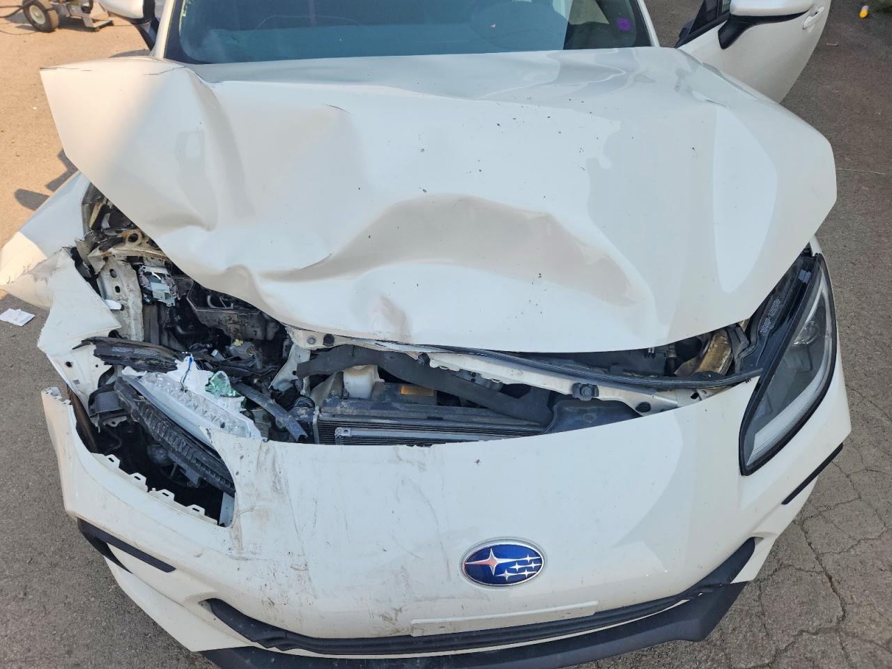 2022 Subaru Brz Limited White vin: JF1ZDBE18N9700639