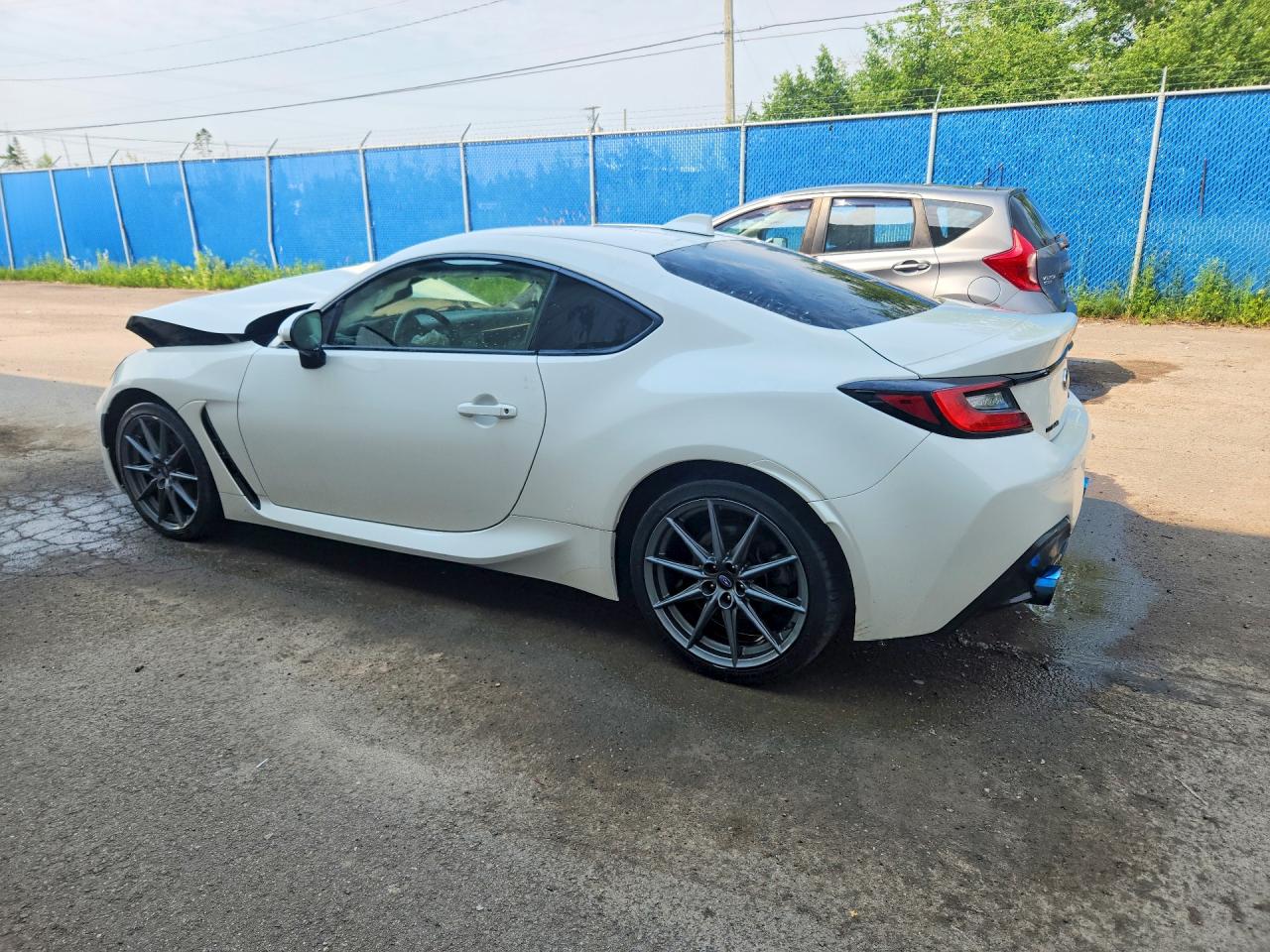 2022 Subaru Brz Limited White vin: JF1ZDBE18N9700639