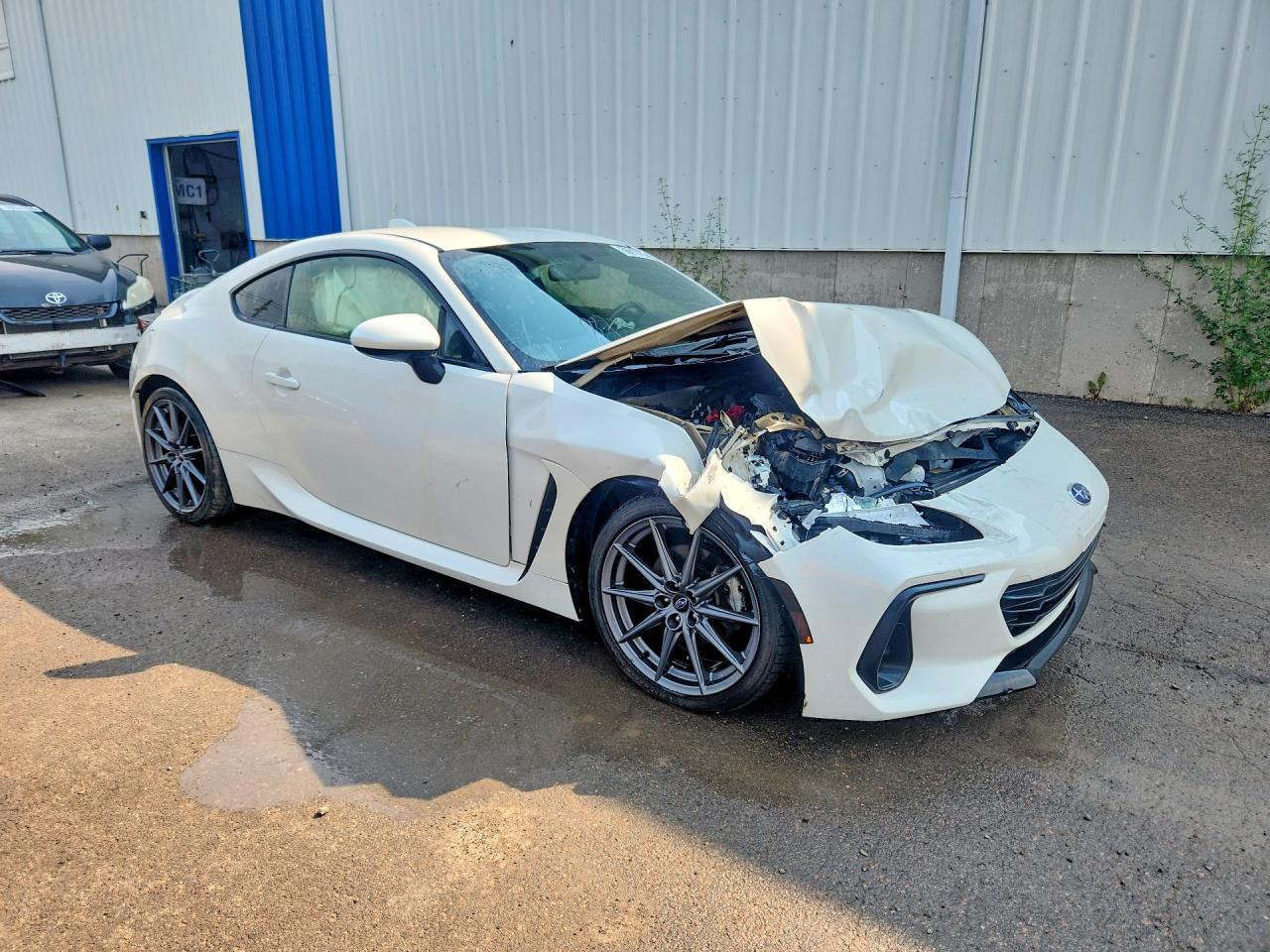 2022 Subaru Brz Limited White vin: JF1ZDBE18N9700639