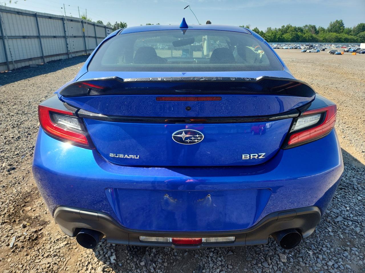 2022 Subaru Brz Limited Blue vin: JF1ZDBE1XN9701128
